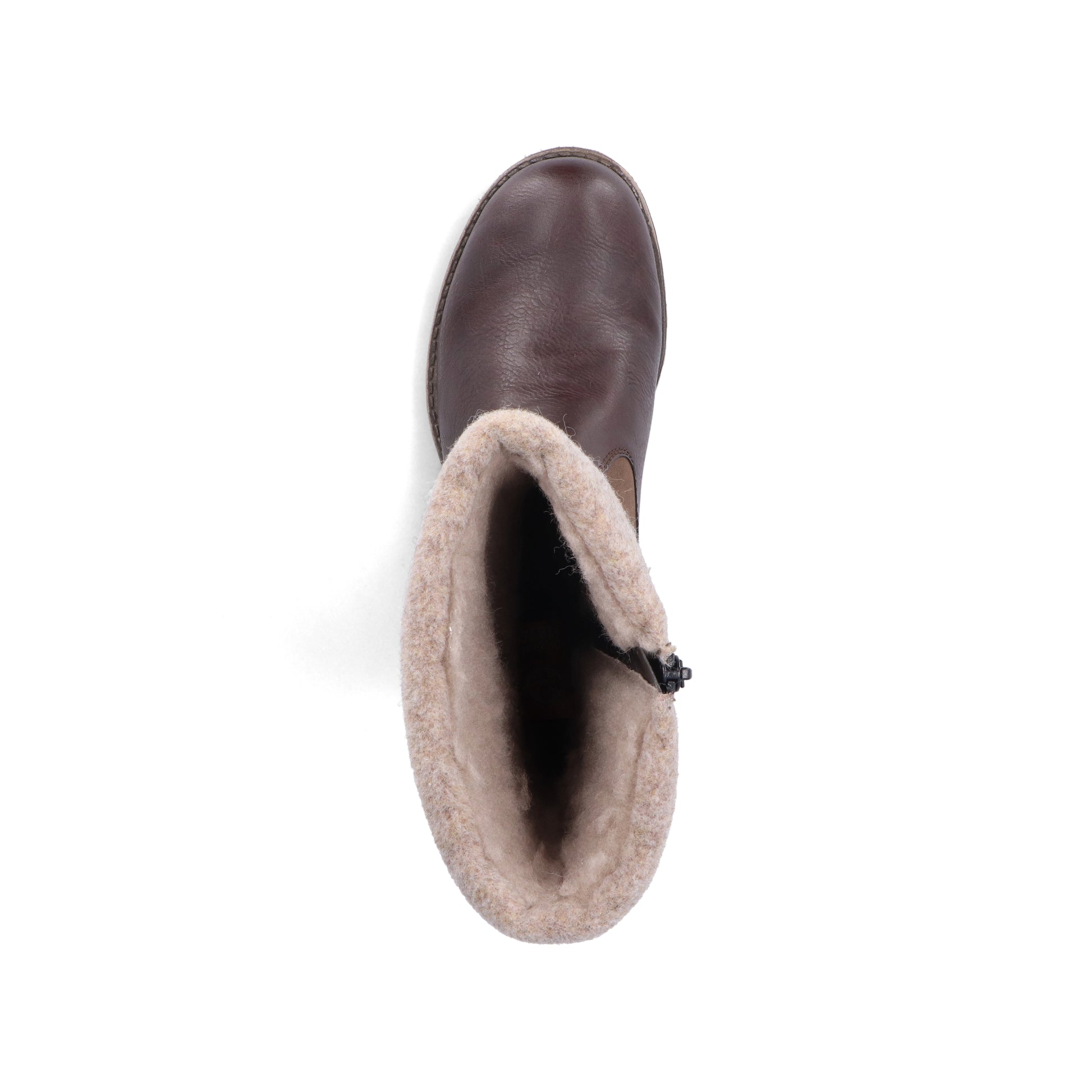 Brown Zip Boots for Women | Rieker 78585-25