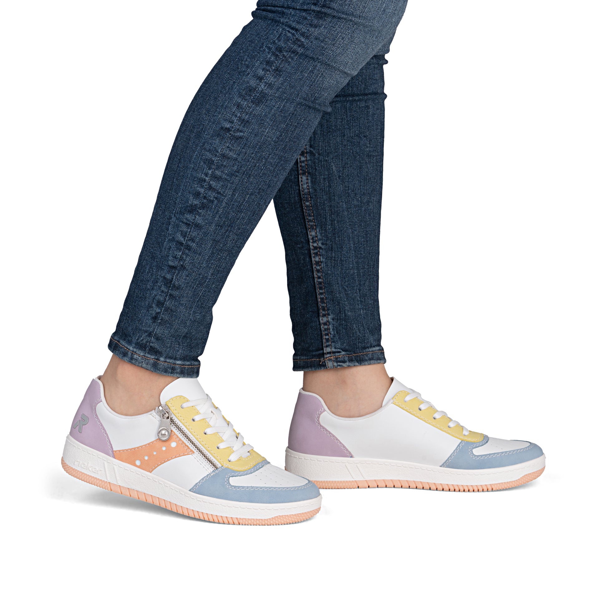 Multi Zip Shoes for Women | Rieker M5520-91