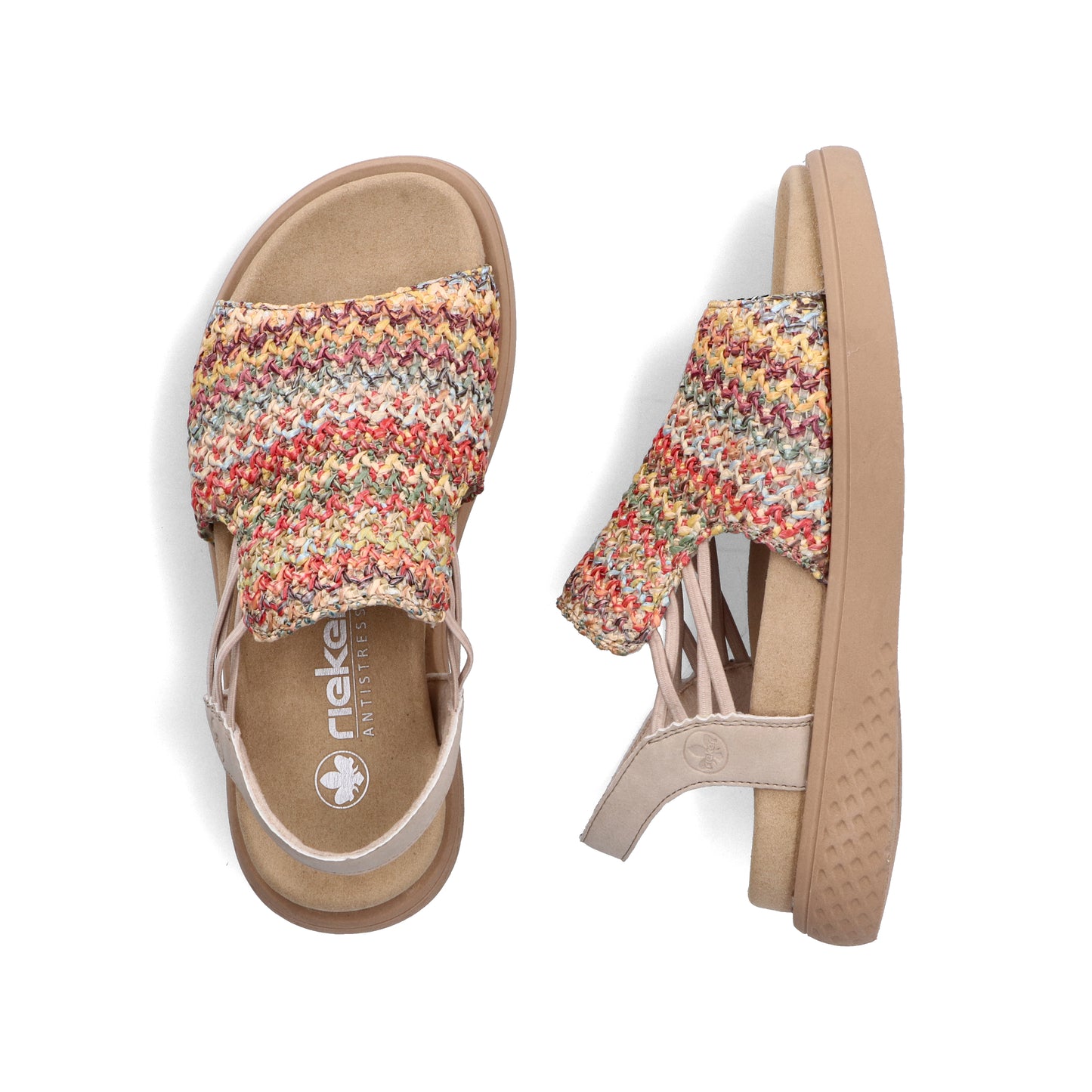 Rieker Woman's Sandals - Multi-Coloured | V1541-90