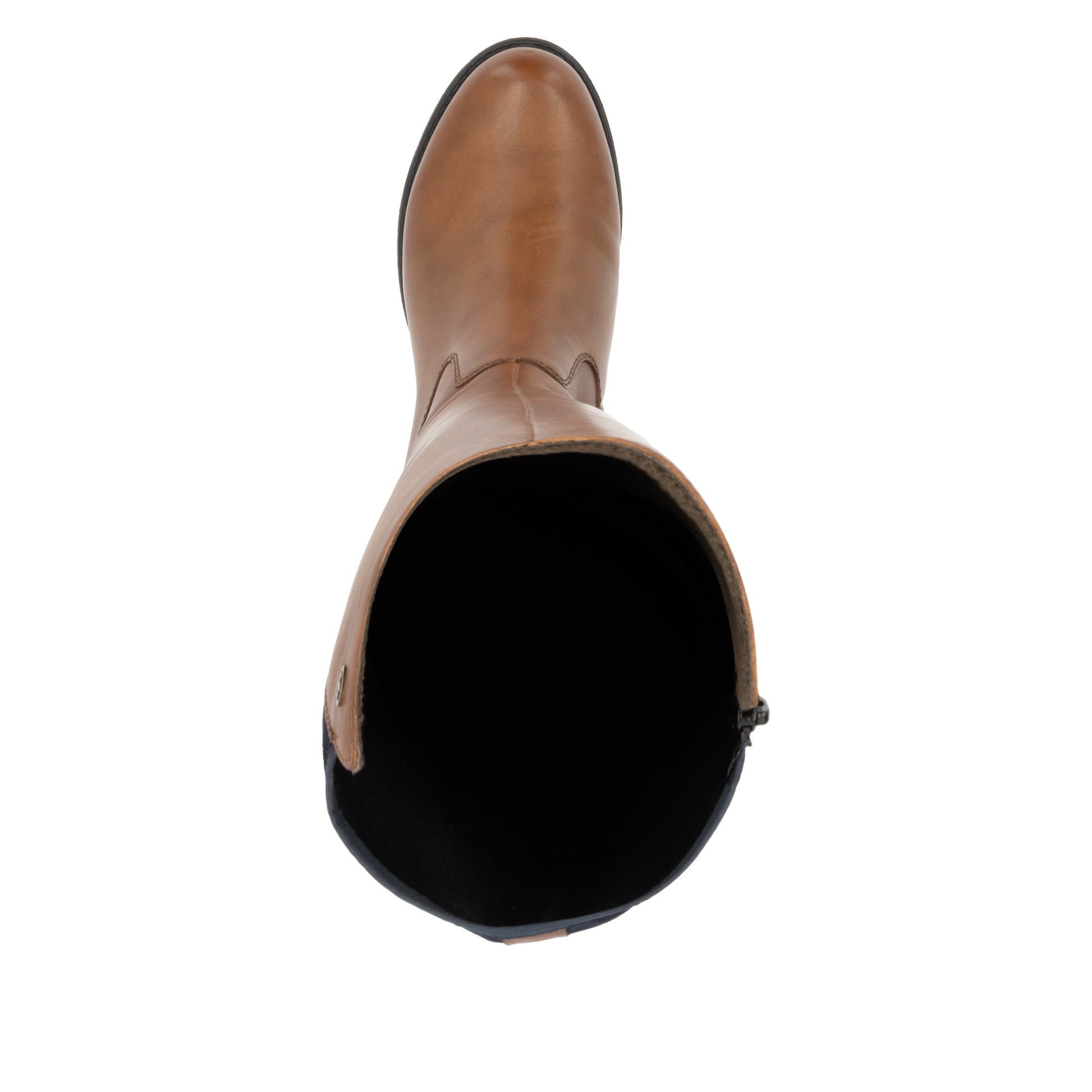 Brown Zip Boots for Women | Rieker Z9591-23