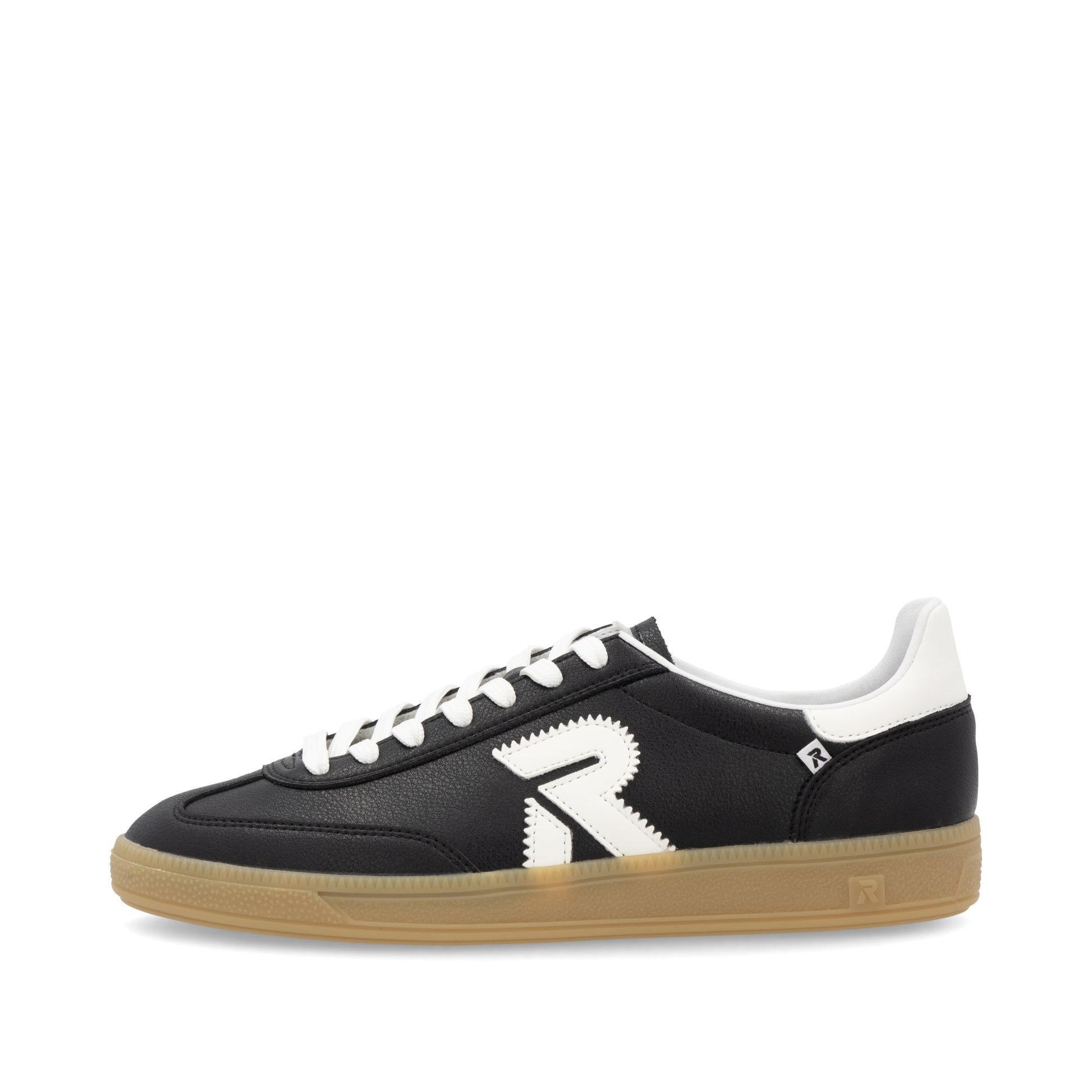 Black Elasticated Shoes for Men | Rieker U2200-00