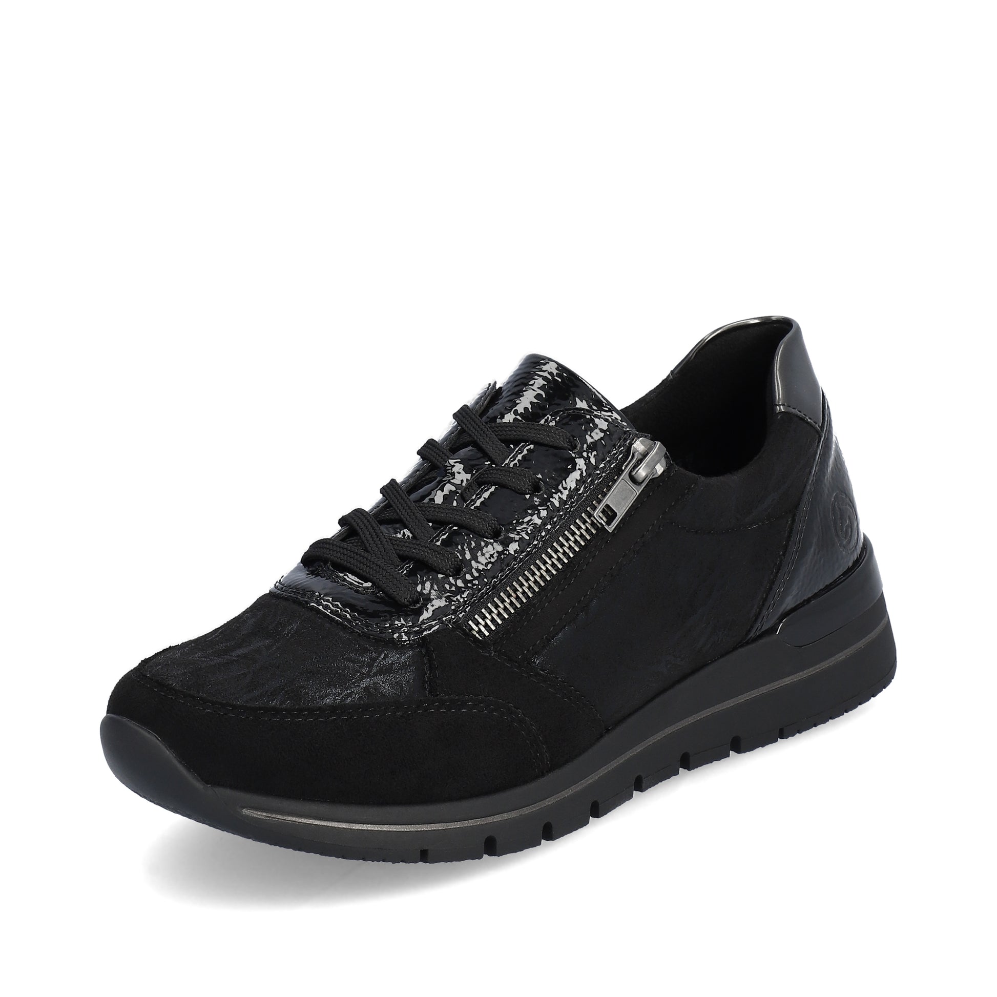 Black Zip Shoes for Women | Remonte R6700-03