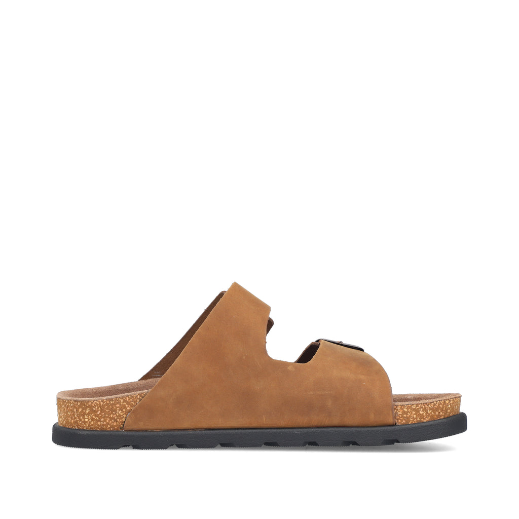 Brown Buckle Sandals for Men | Rieker 21190-26