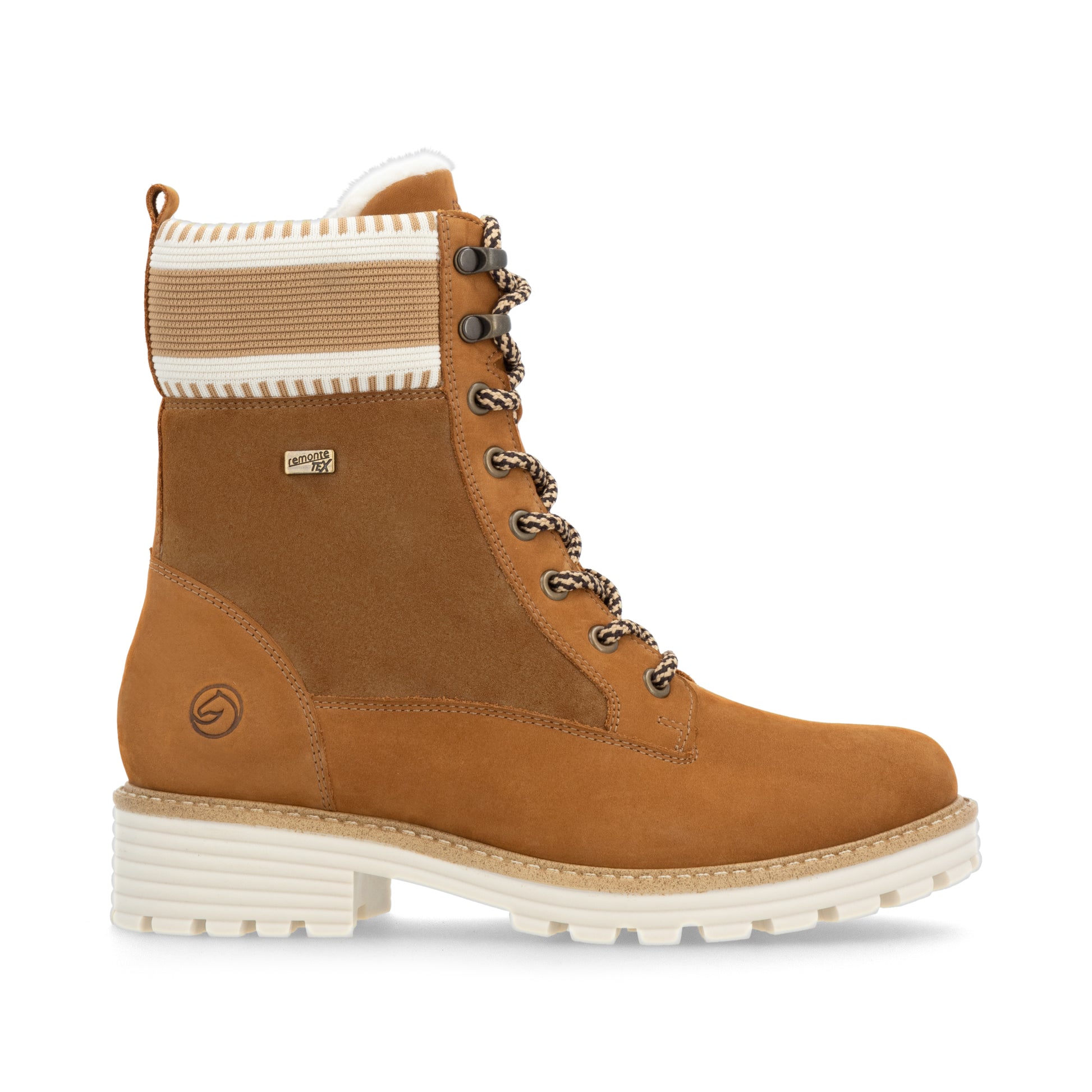 Brown Zip Boots for Women | Remonte D0W77-22
