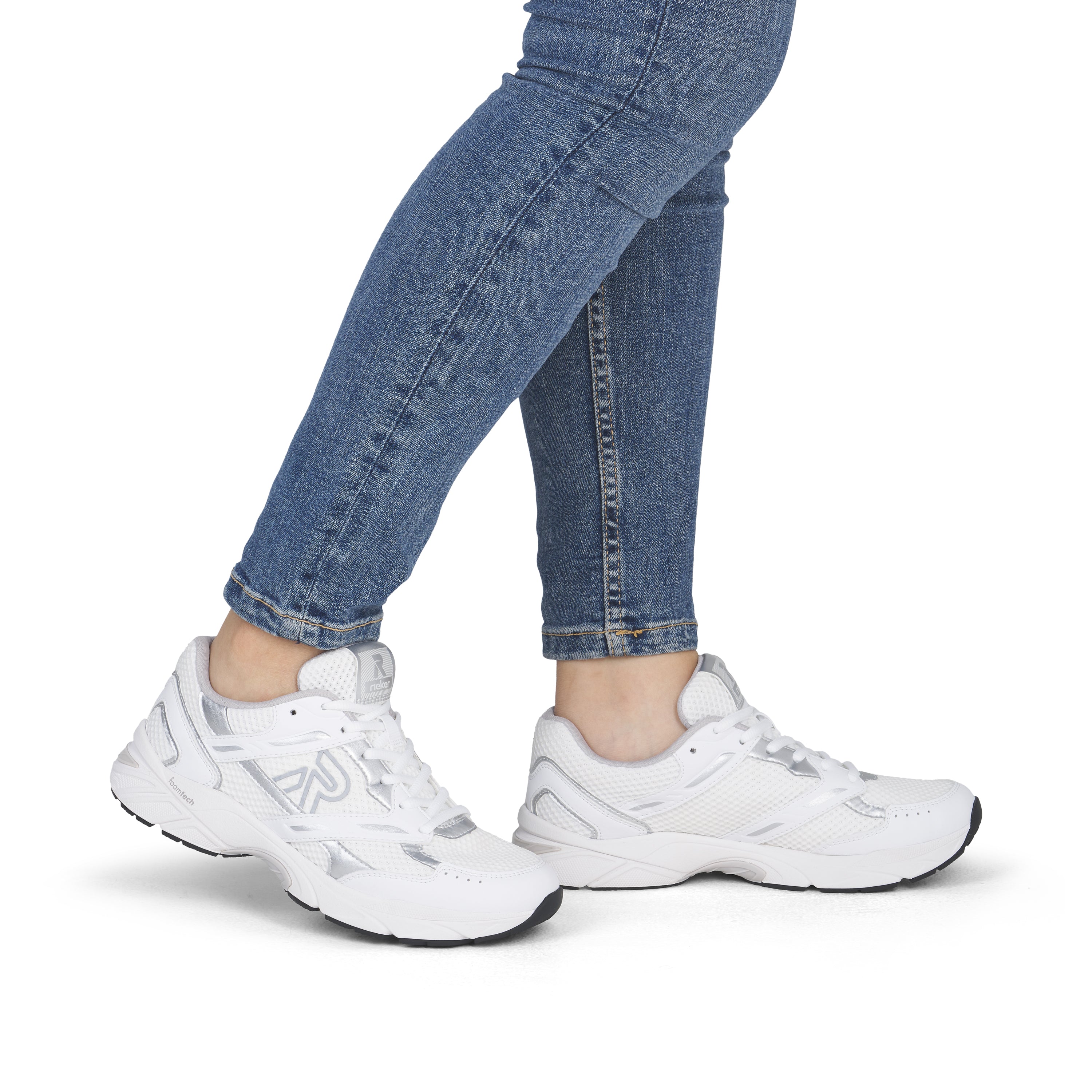 Rieker Sport Women's Trainer - White | W4200-81