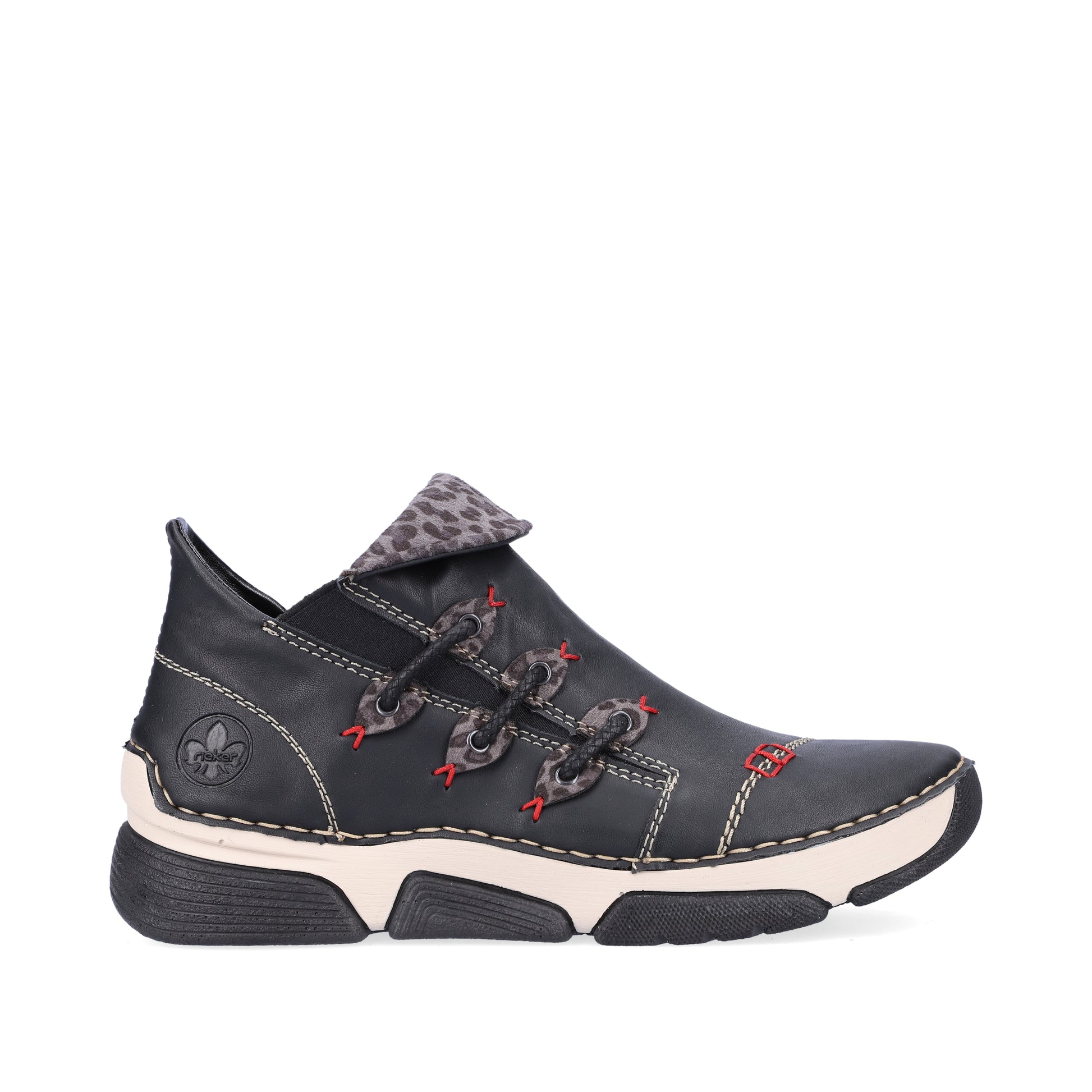 Black Zip Boots for Women | Rieker 45983-00