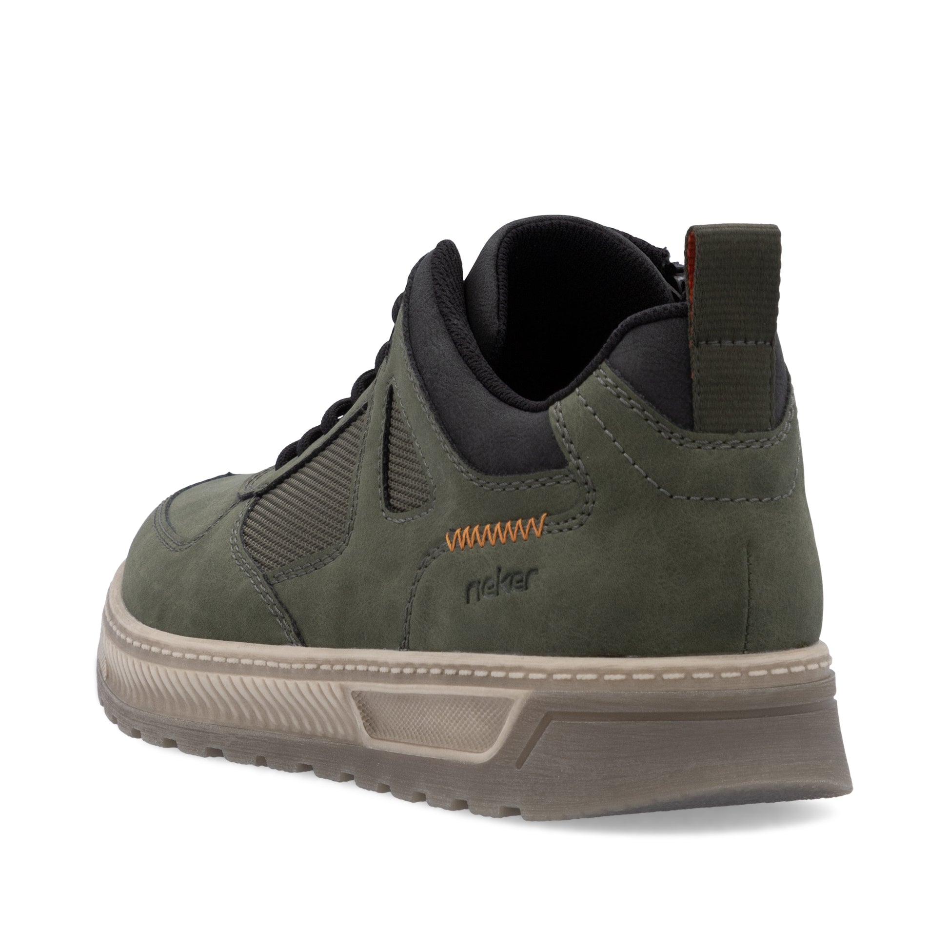 Green Zip Boots for Men | Rieker 37004-54