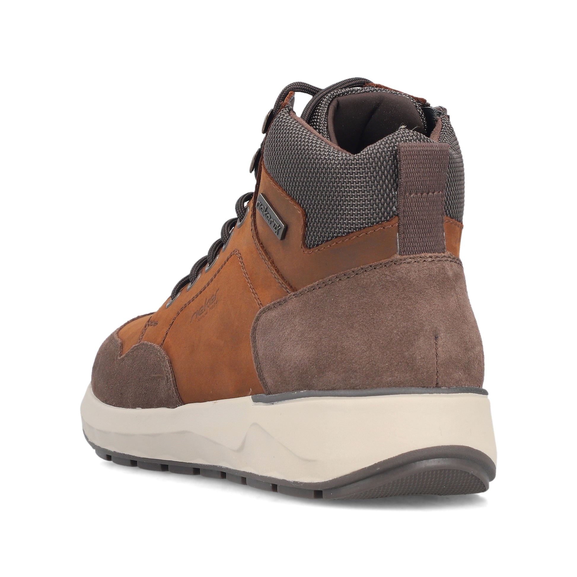 Brown Zip Boots for Men | Rieker 11530-24