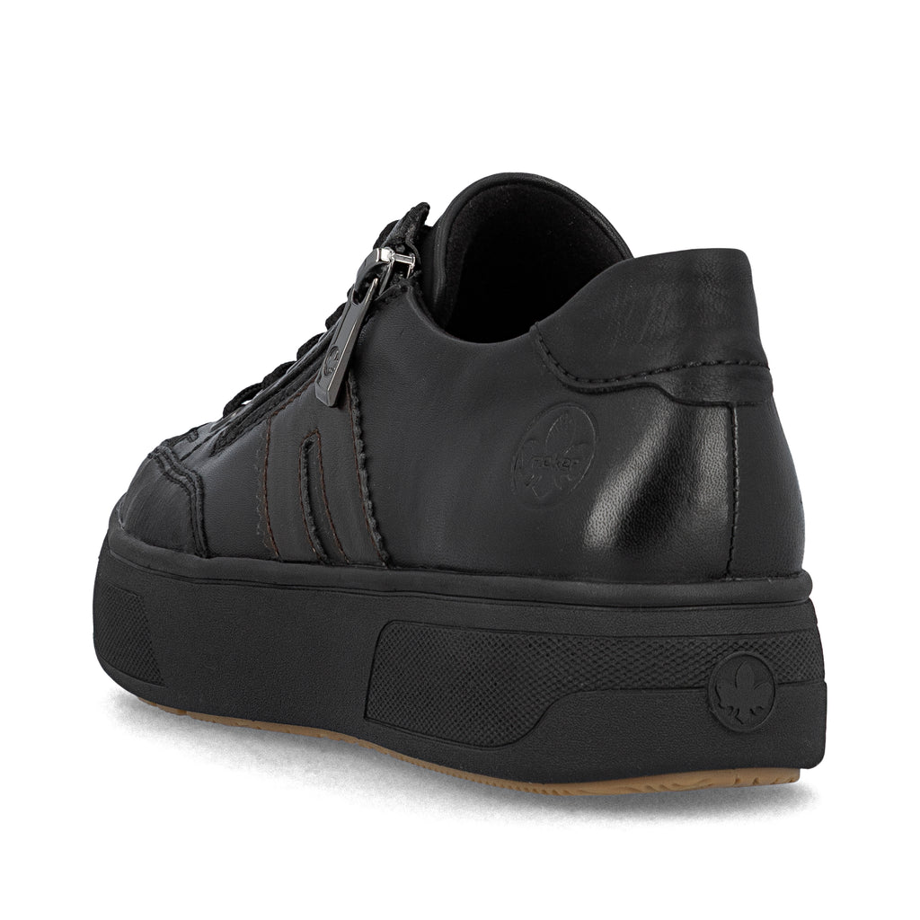Black Zip Shoes for Women | Rieker M7711-00