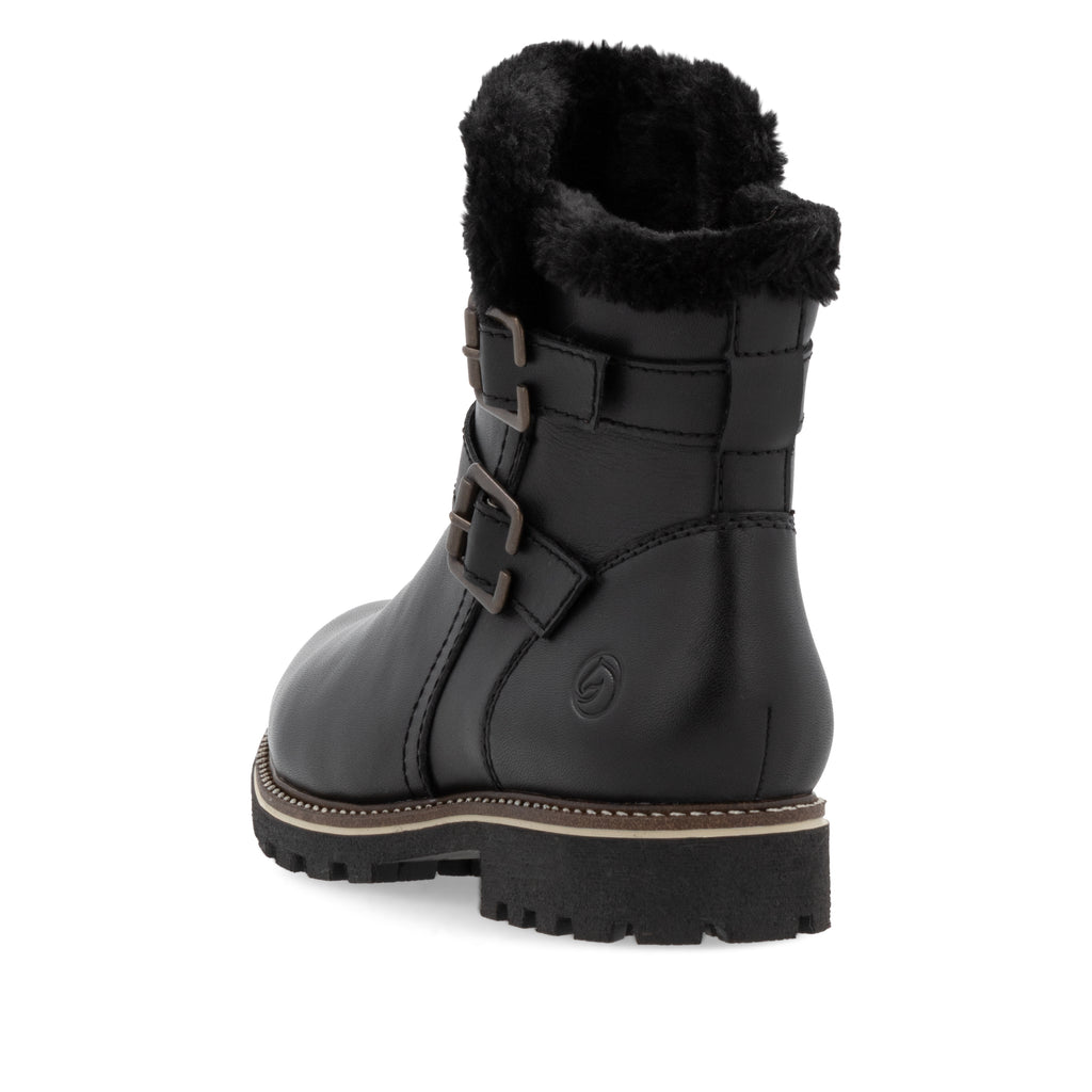 Black Zip Boots for Women | Remonte D8484-00