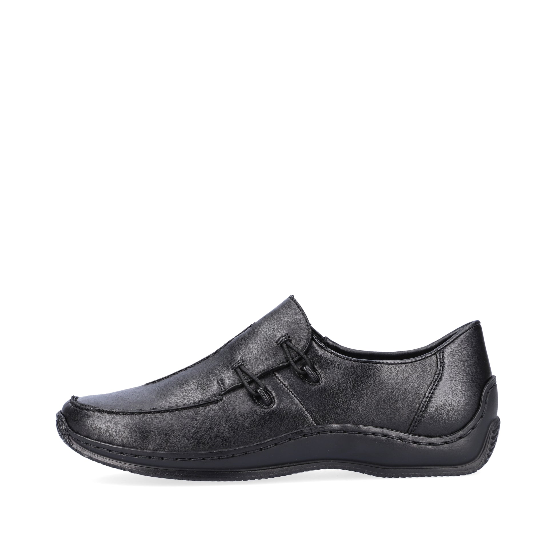 Black Elasticated Shoes for Women | Rieker L1751-00