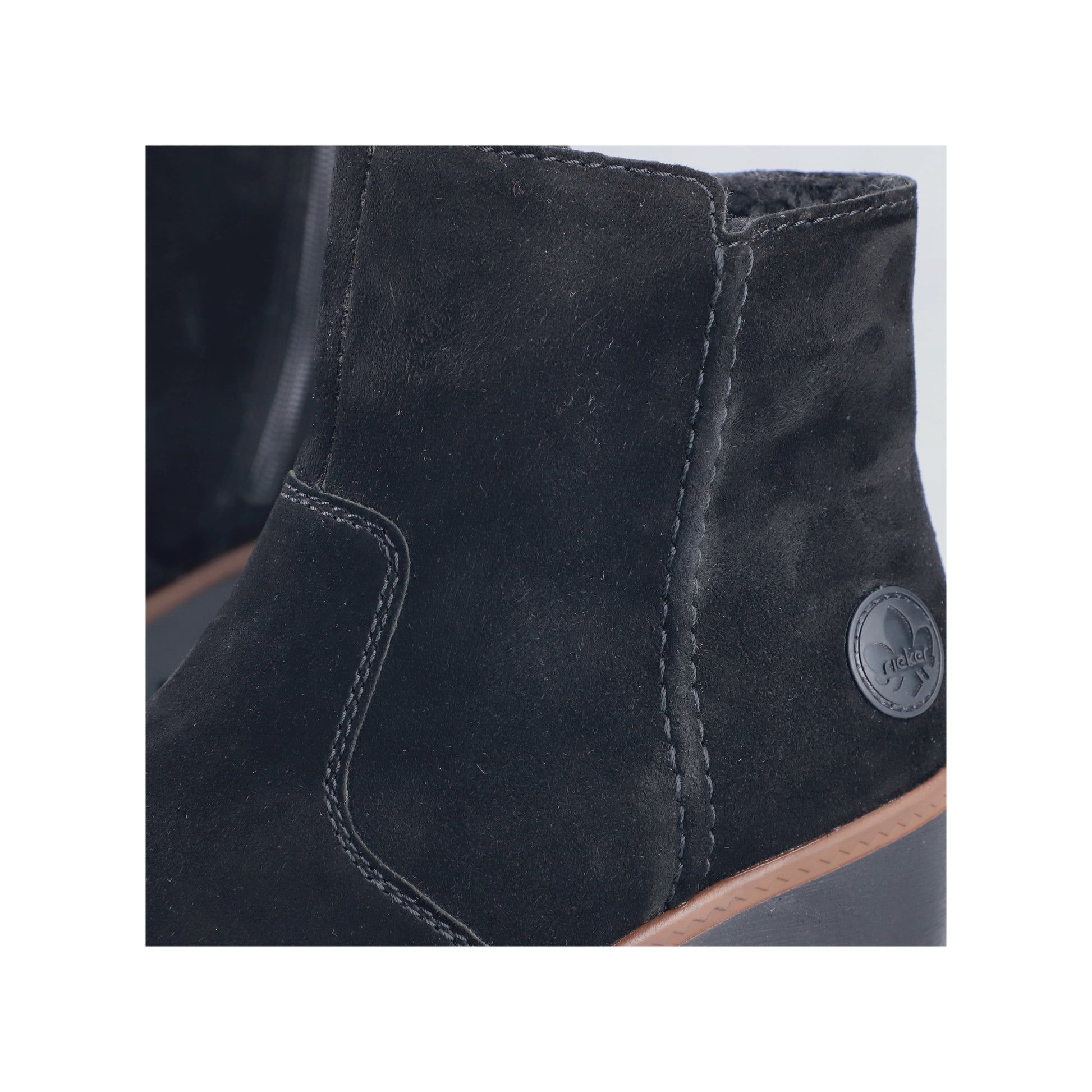 Black Zip Boots for Women | Rieker Y5065-00