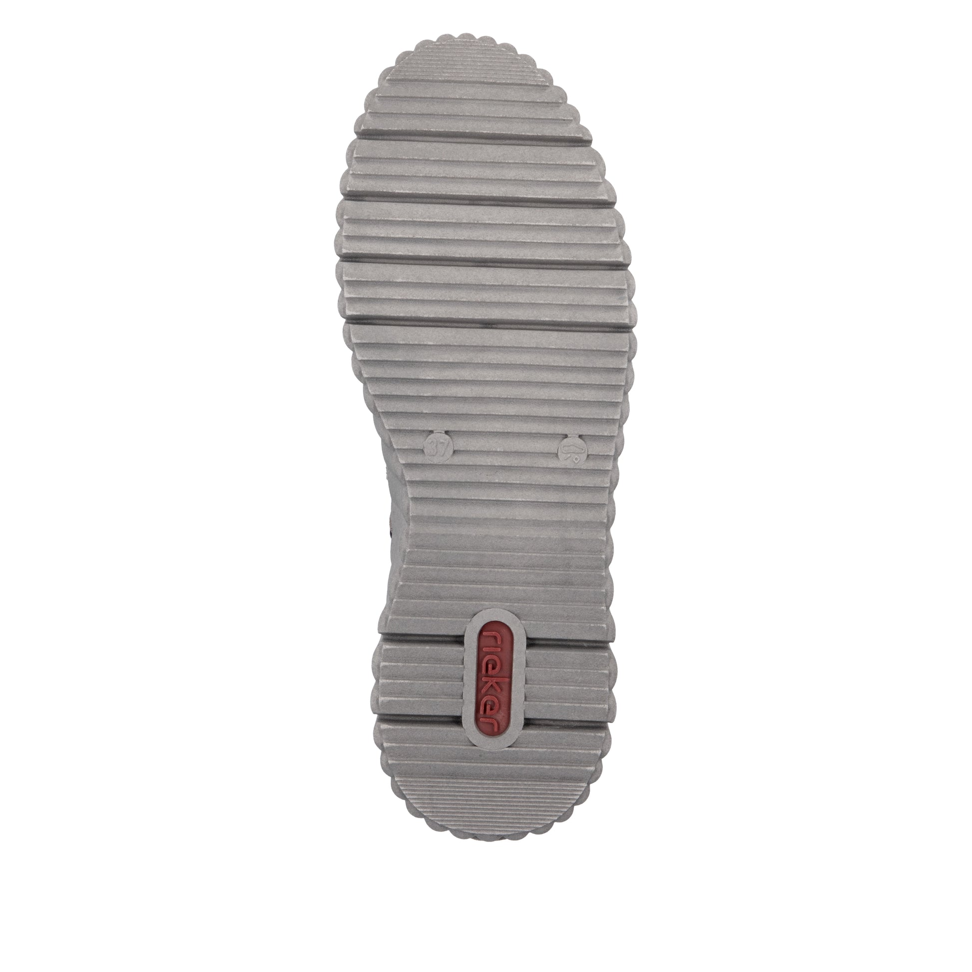 Grey Zip Boots for Women | Rieker N2553-40