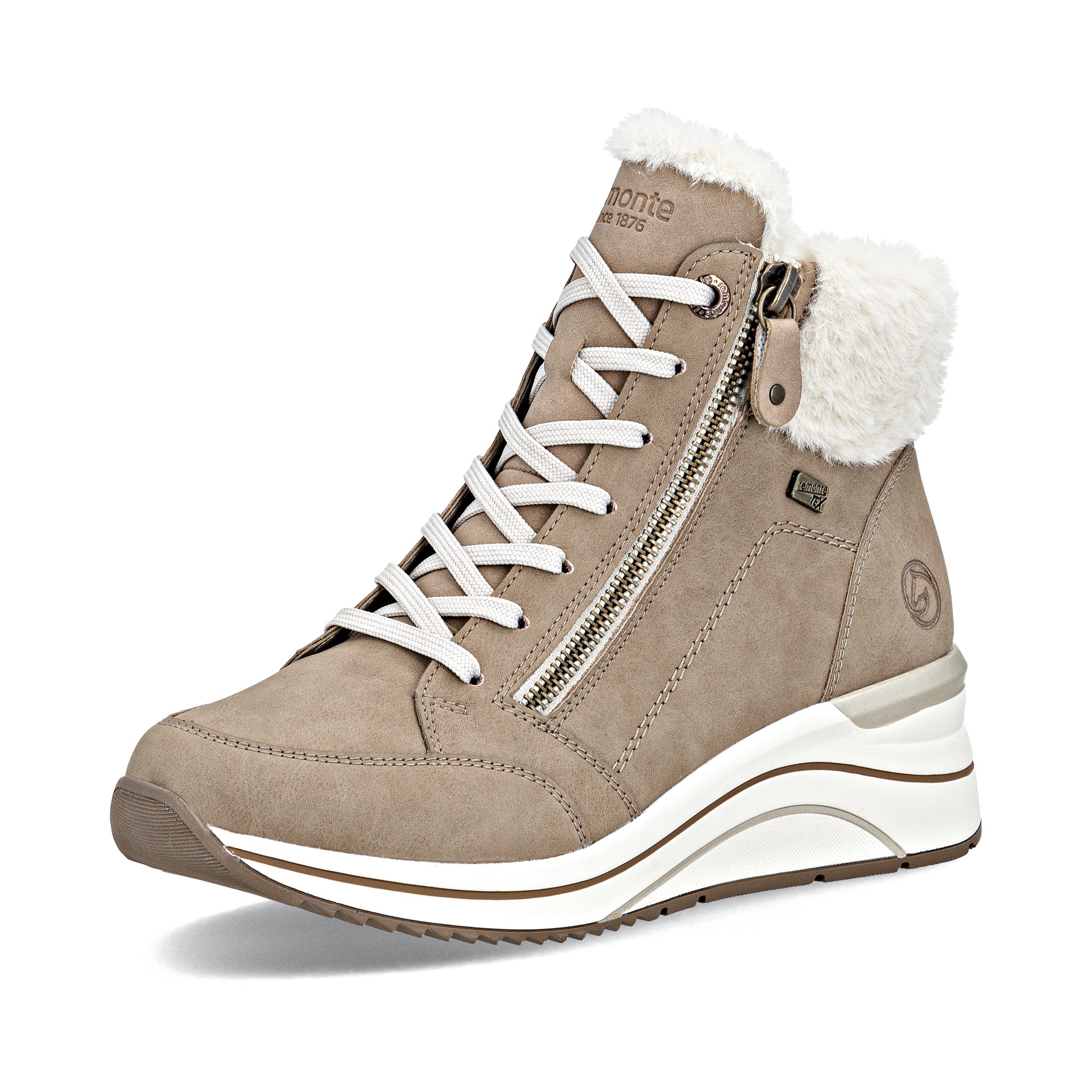 Brown Zip Boots for Women | Remonte D0T77-20