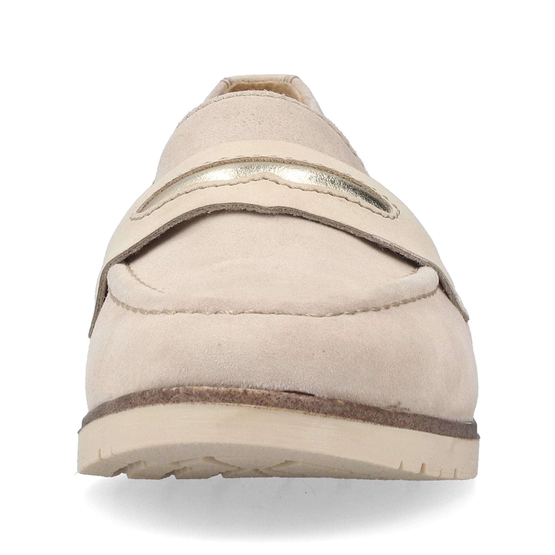 Beige Elasticated Shoes for Women | Rieker 45301-60