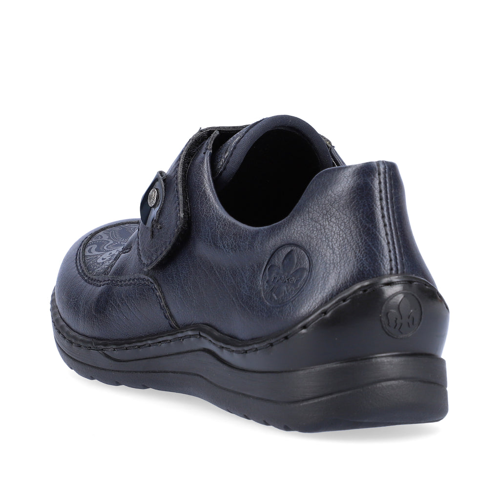 Blue Hook & Loop Shoes for Women | Rieker 48951-14
