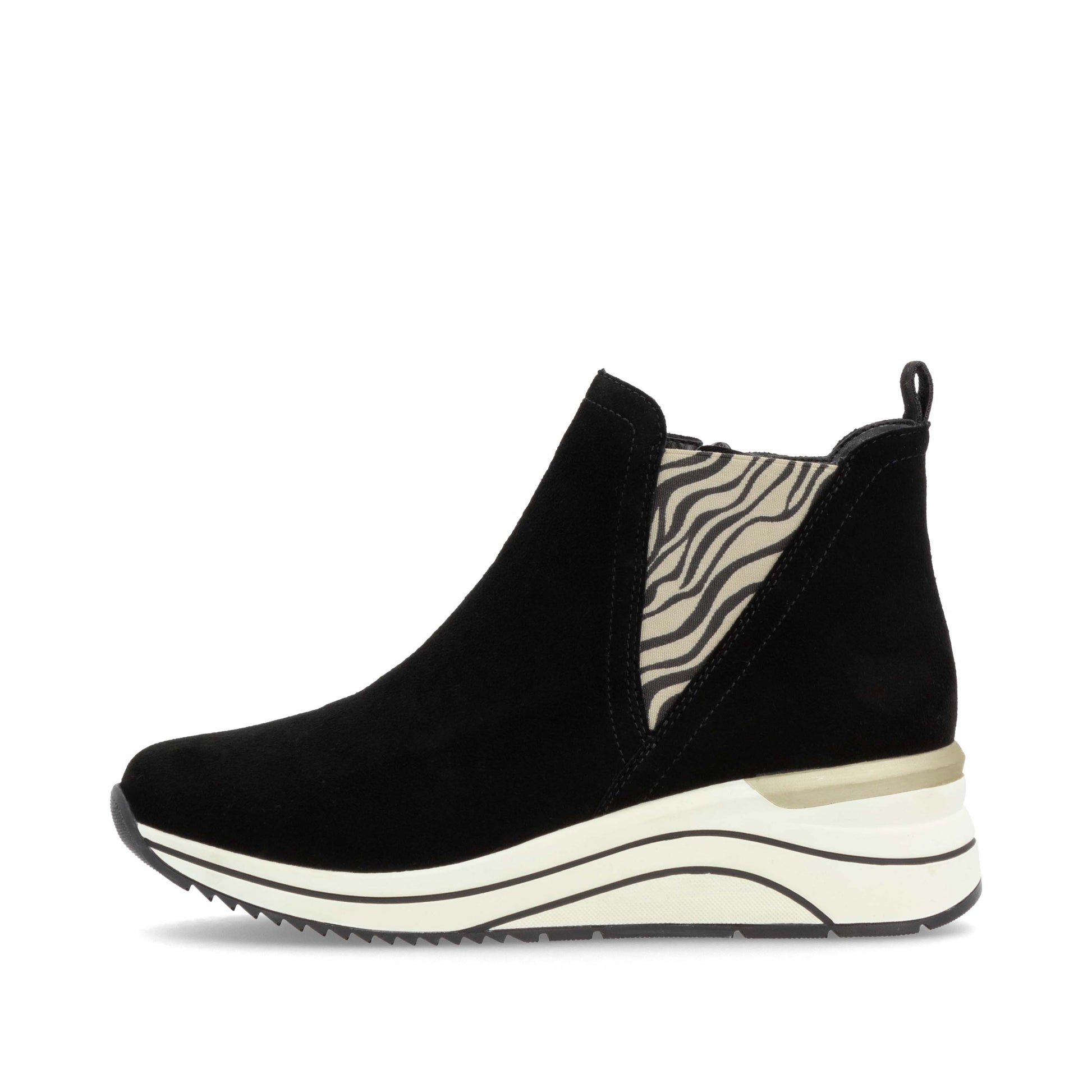 Black Zip Boots for Women | Remonte D0T75-03