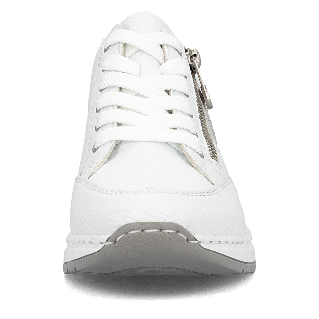 White Zip Shoes for Women | Rieker N4322-80
