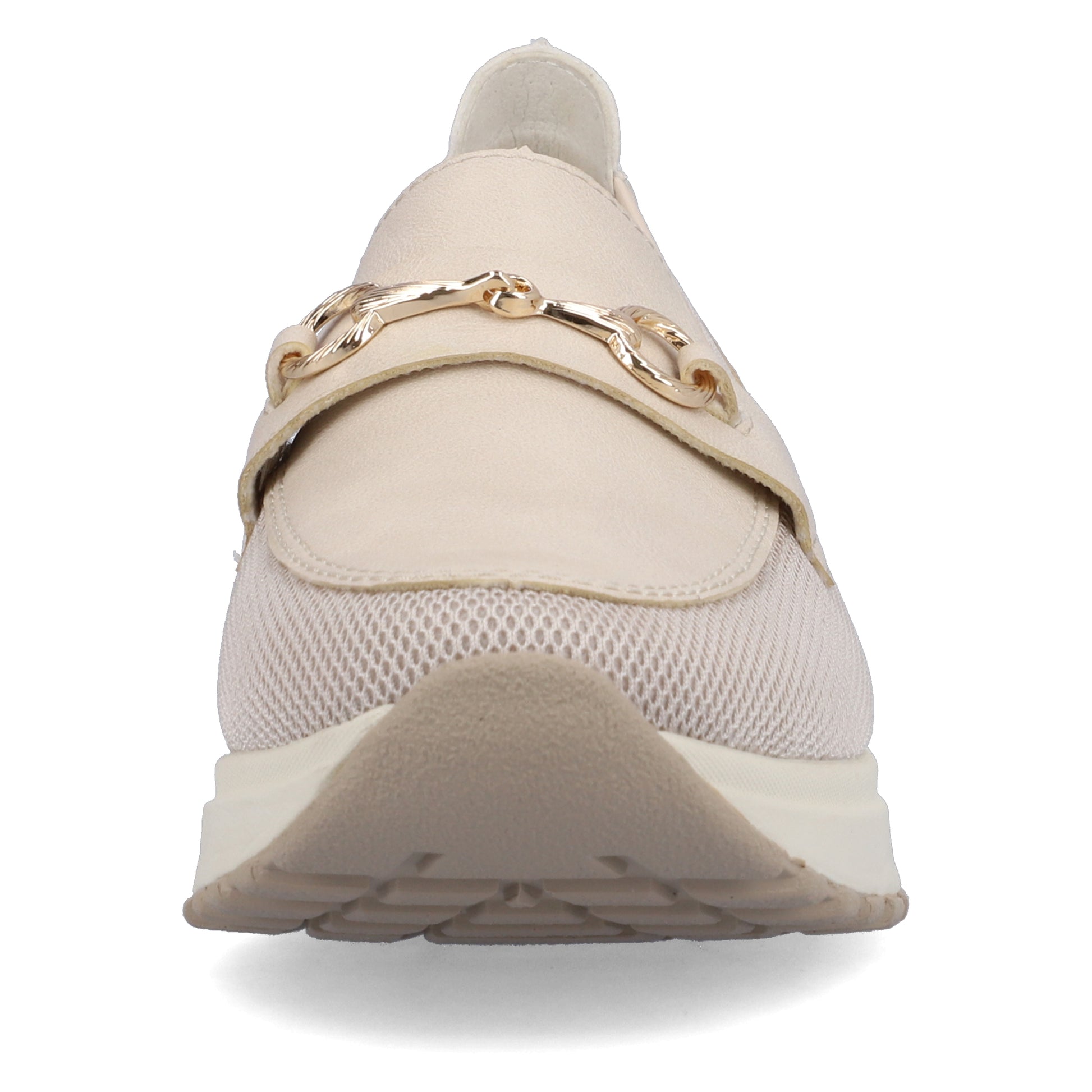 Beige Elasticated Shoes for Women | Rieker N7455-60
