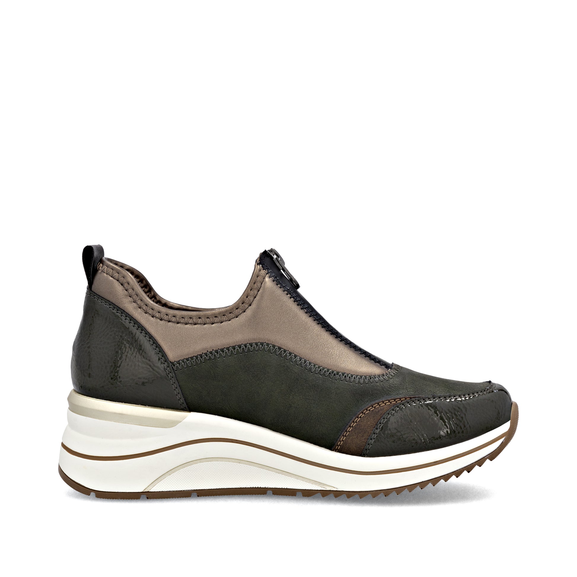 Green Zip Shoes for Women | Remonte D0T08-54