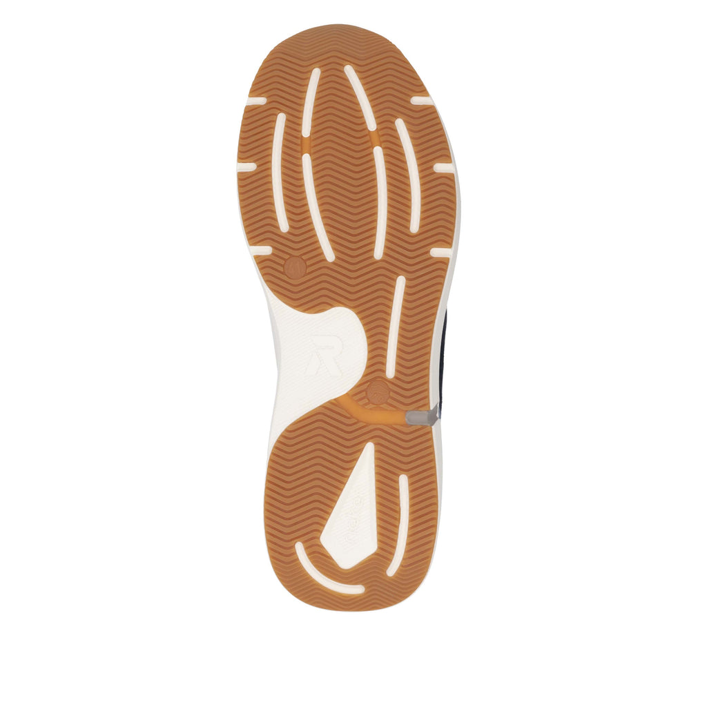 Blue Elasticated Shoes for Men | Rieker U1403-14