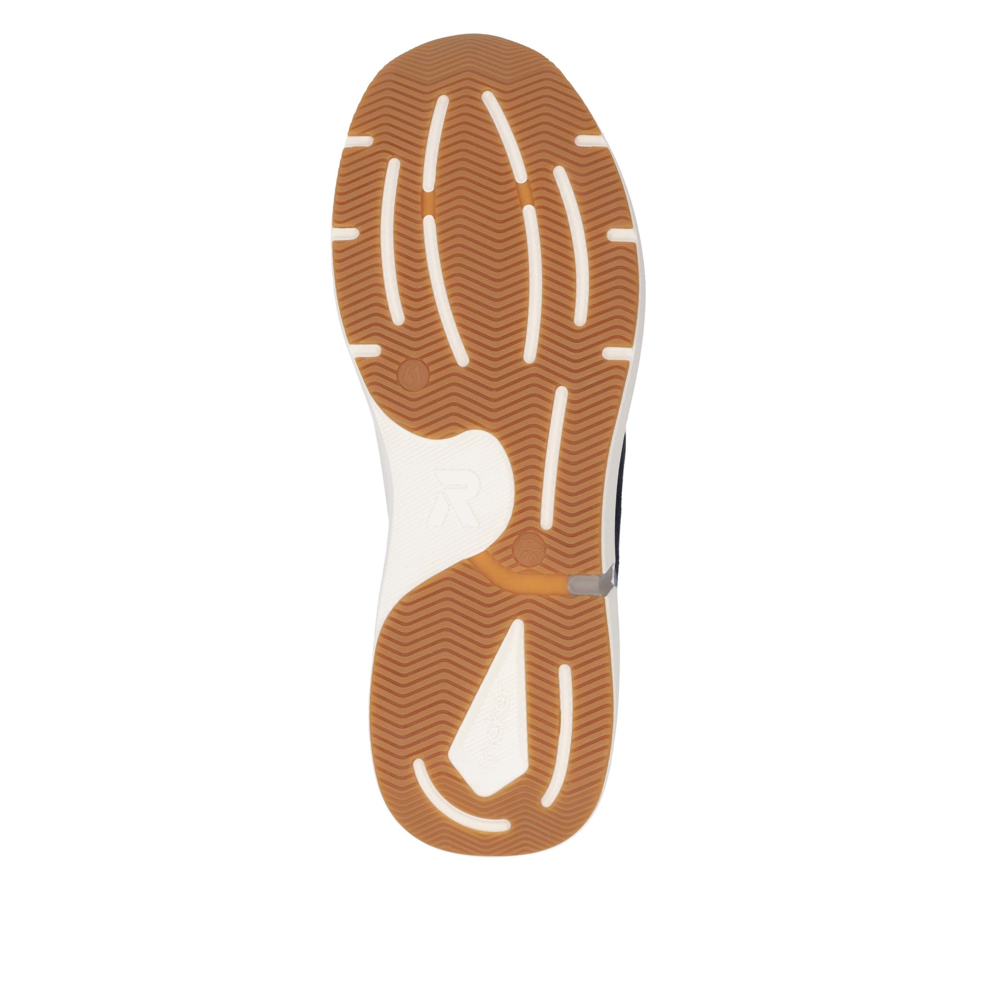 Blue Elasticated Shoes for Men | Rieker U1403-14