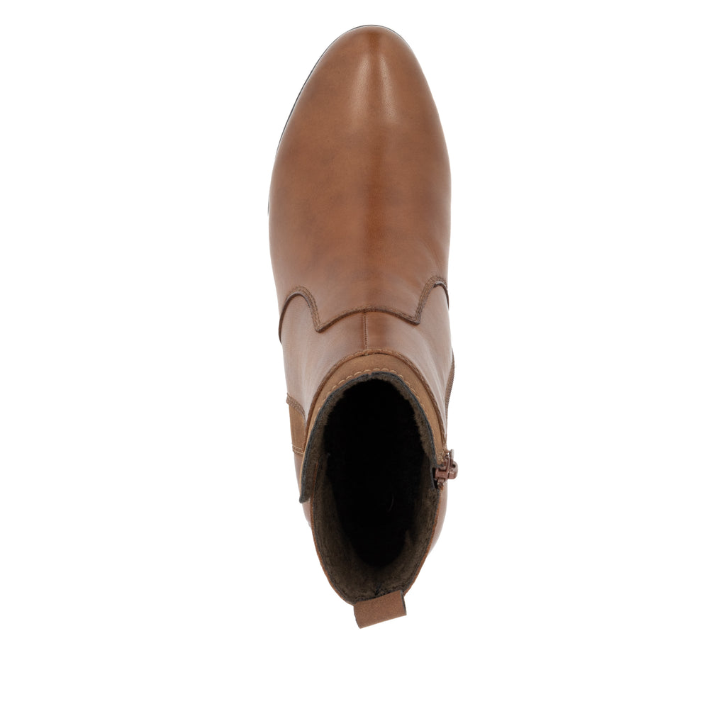 Brown Zip Boots for Women | Rieker 78658-22