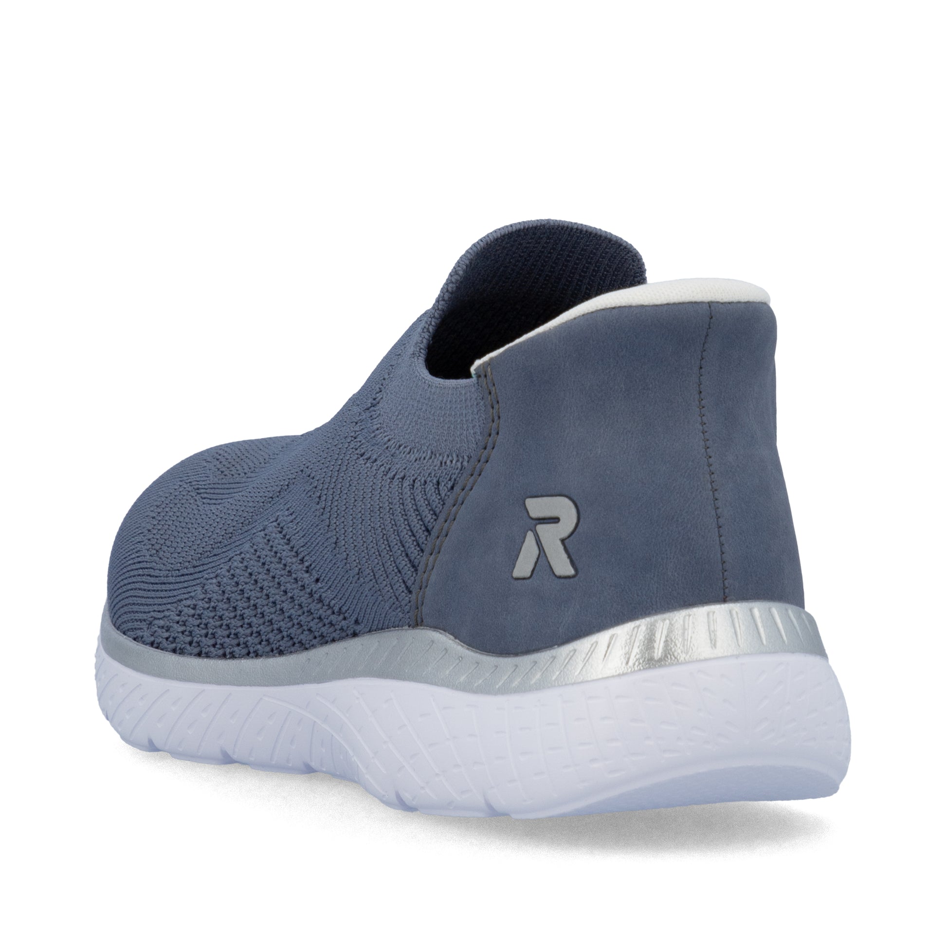 Blue Elasticated Shoes for Women | Rieker M5072-10