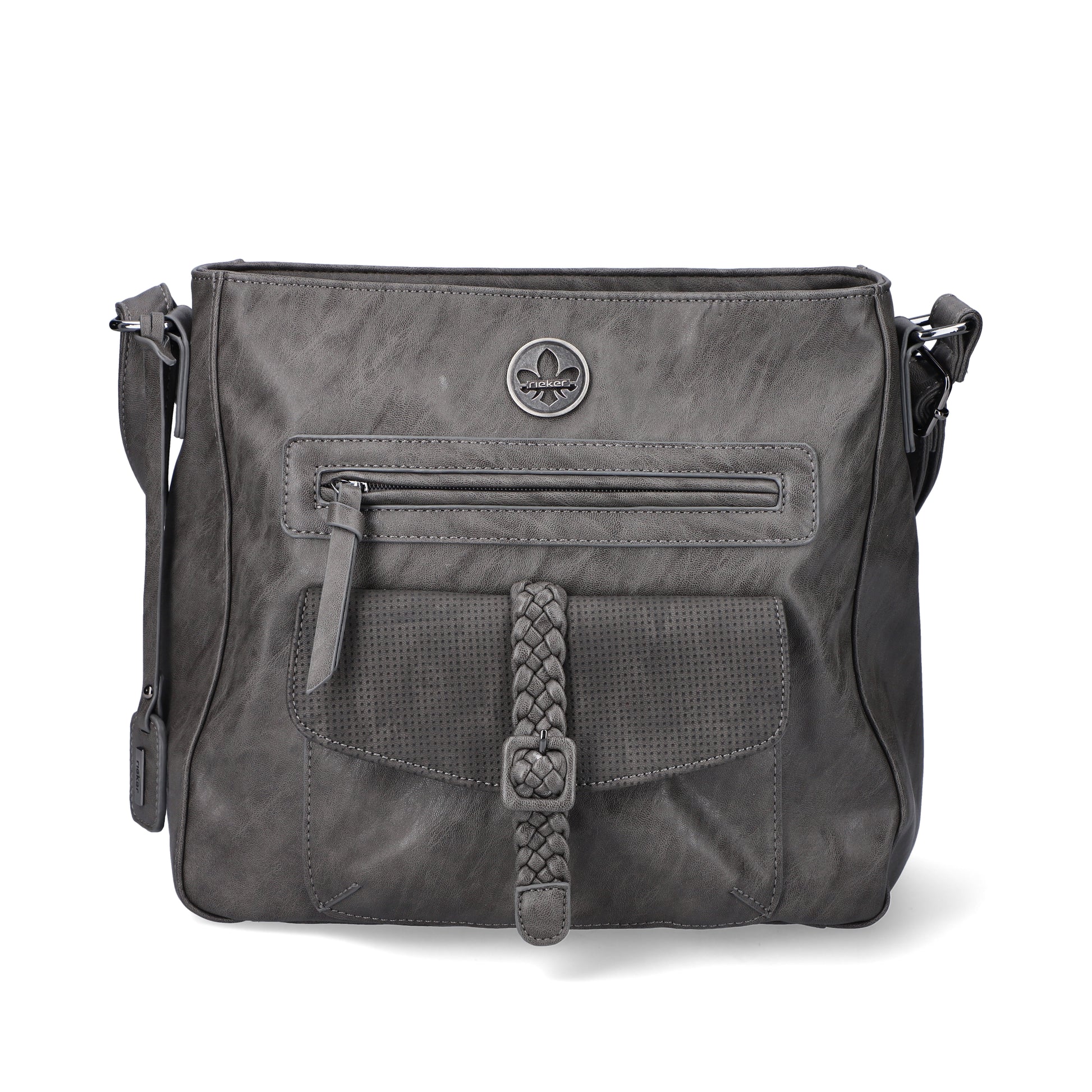 Grey Zip Bags for Women | Rieker H1340-42