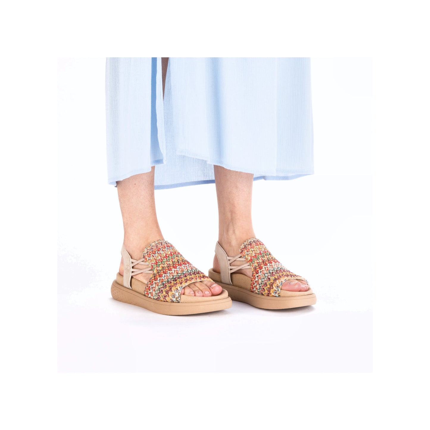 Rieker Woman's Sandals - Multi-Coloured | V1541-90