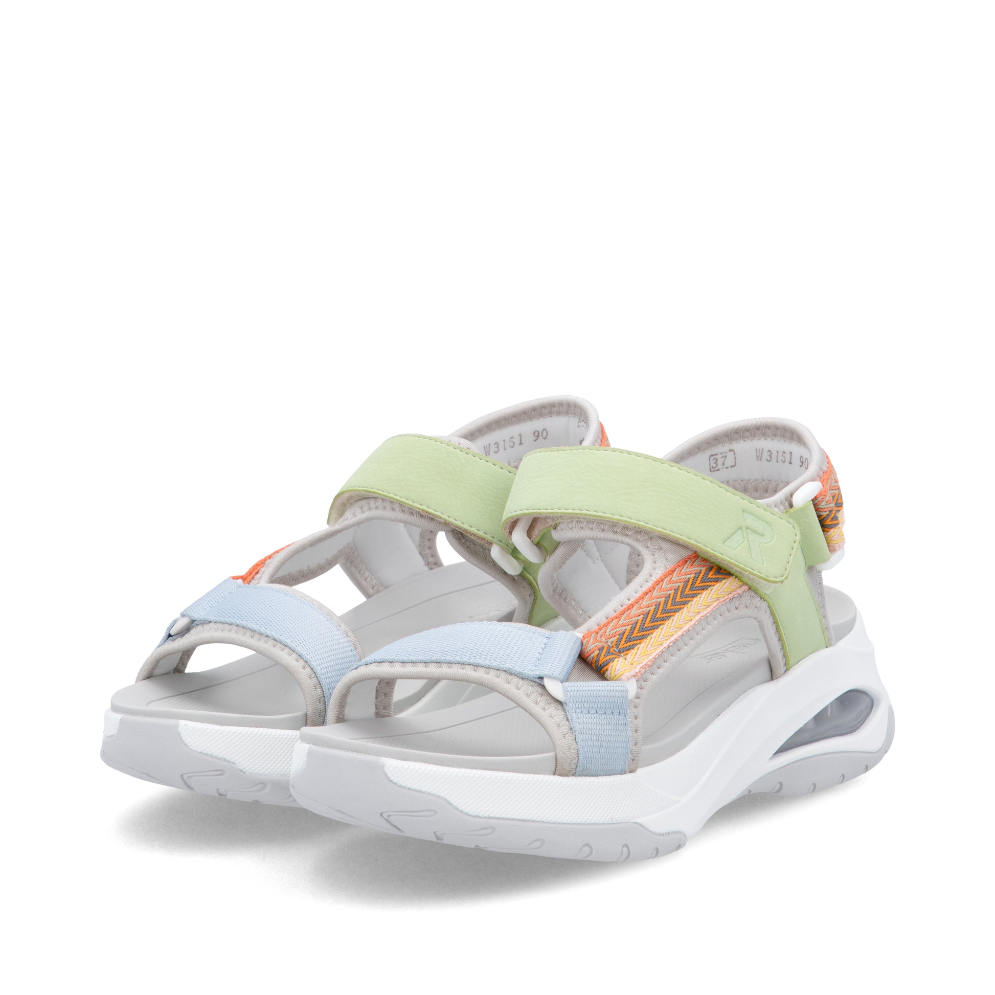 Multi Hook & Loop Sandals for Women | Rieker W3151-90