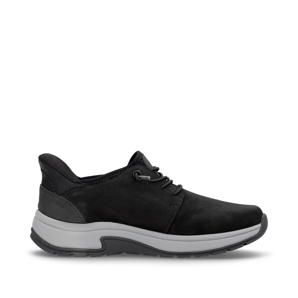 Black Elasticated Shoes for Men | Rieker 11050-00