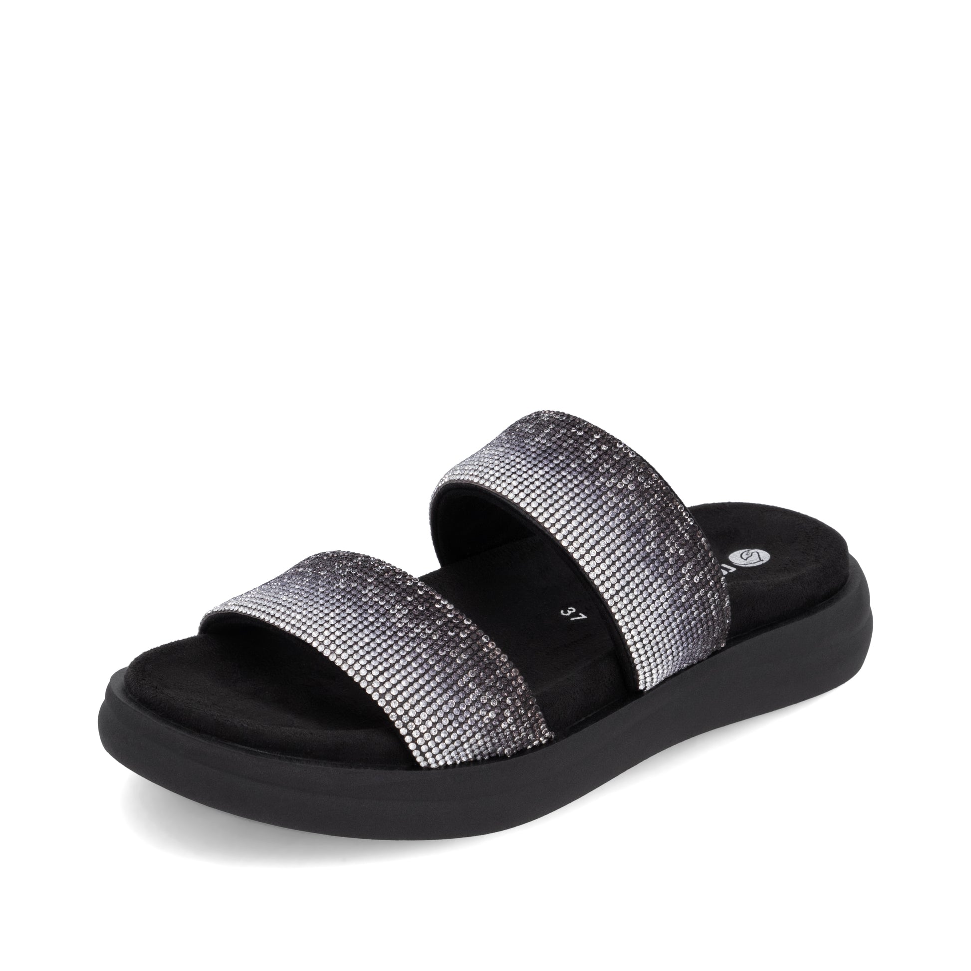 Black Slip-On Sandals for Women | Remonte D2N50-03