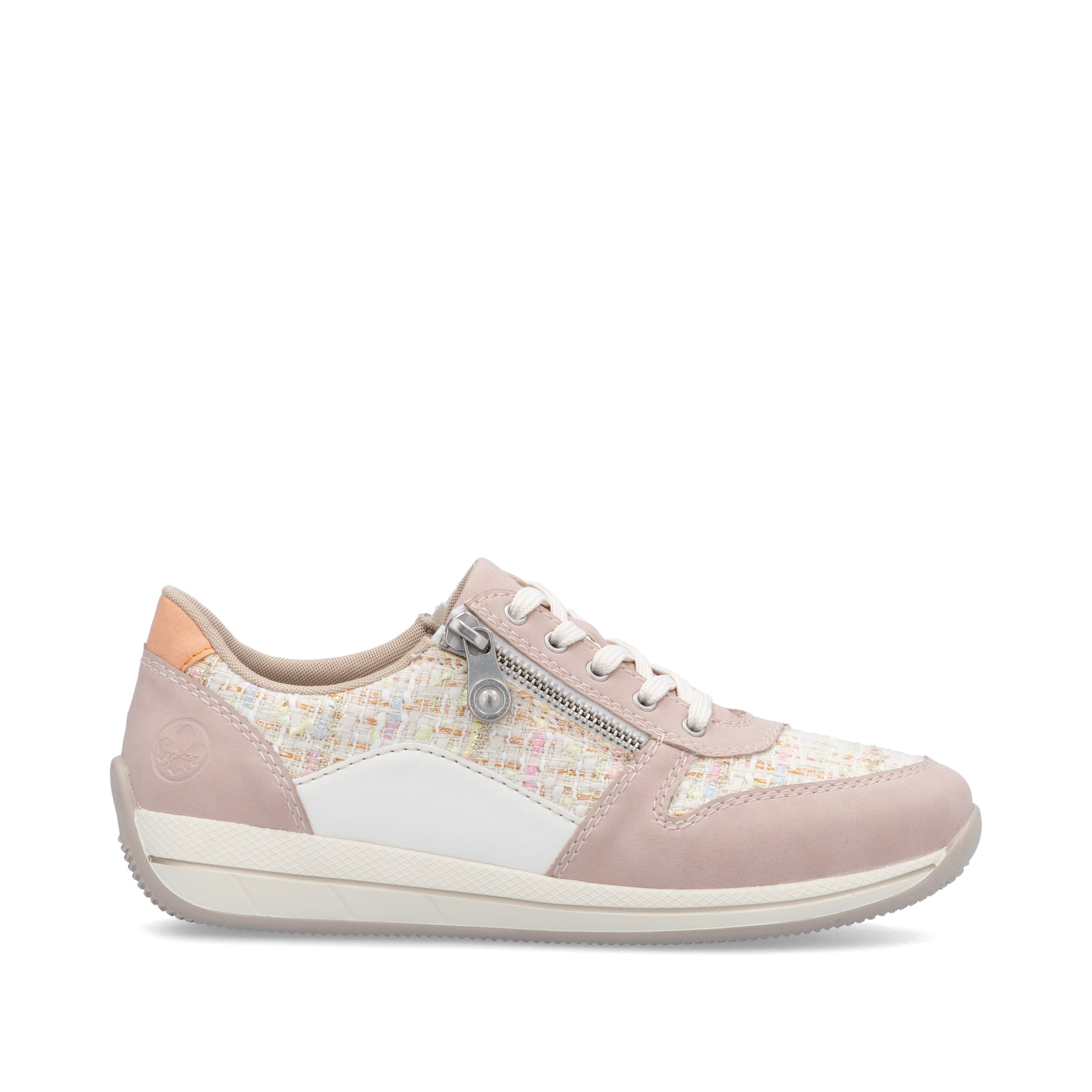 Pink Zip Shoes for Women | Rieker N1100-31