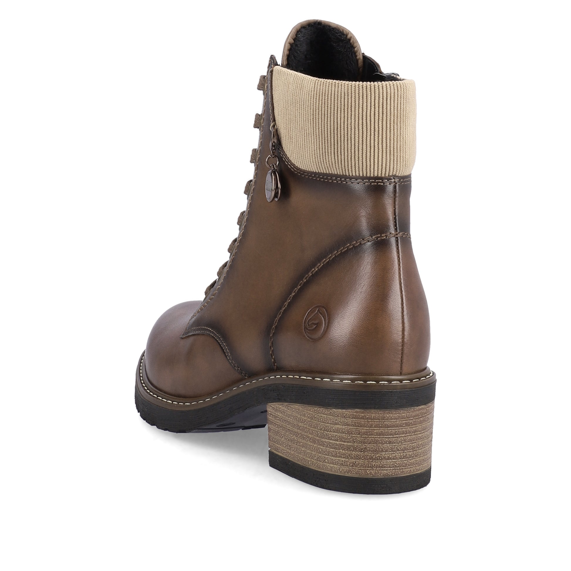Brown Zip Boots for Women | Remonte D1A70-22