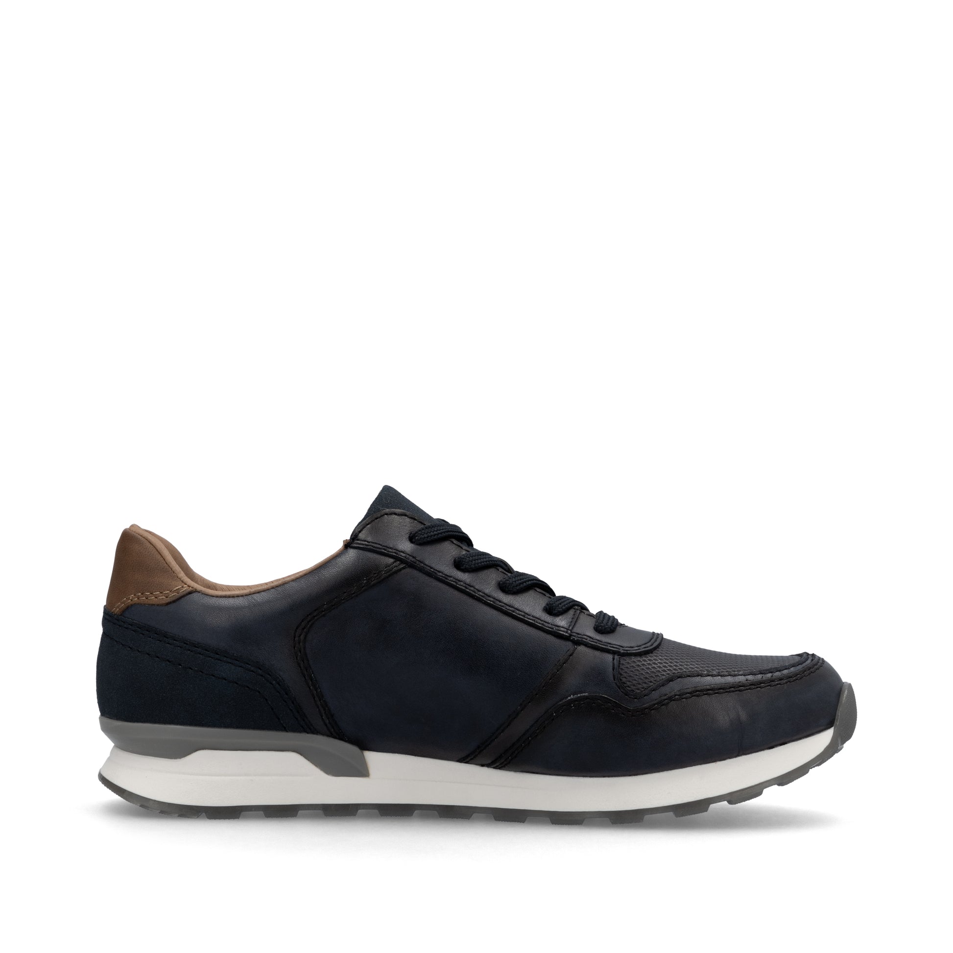 Blue Elasticated Shoes for Men | Rieker U0311-14