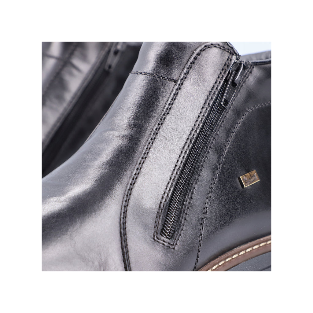 Black Zip Boots for Men | Rieker 33160-00