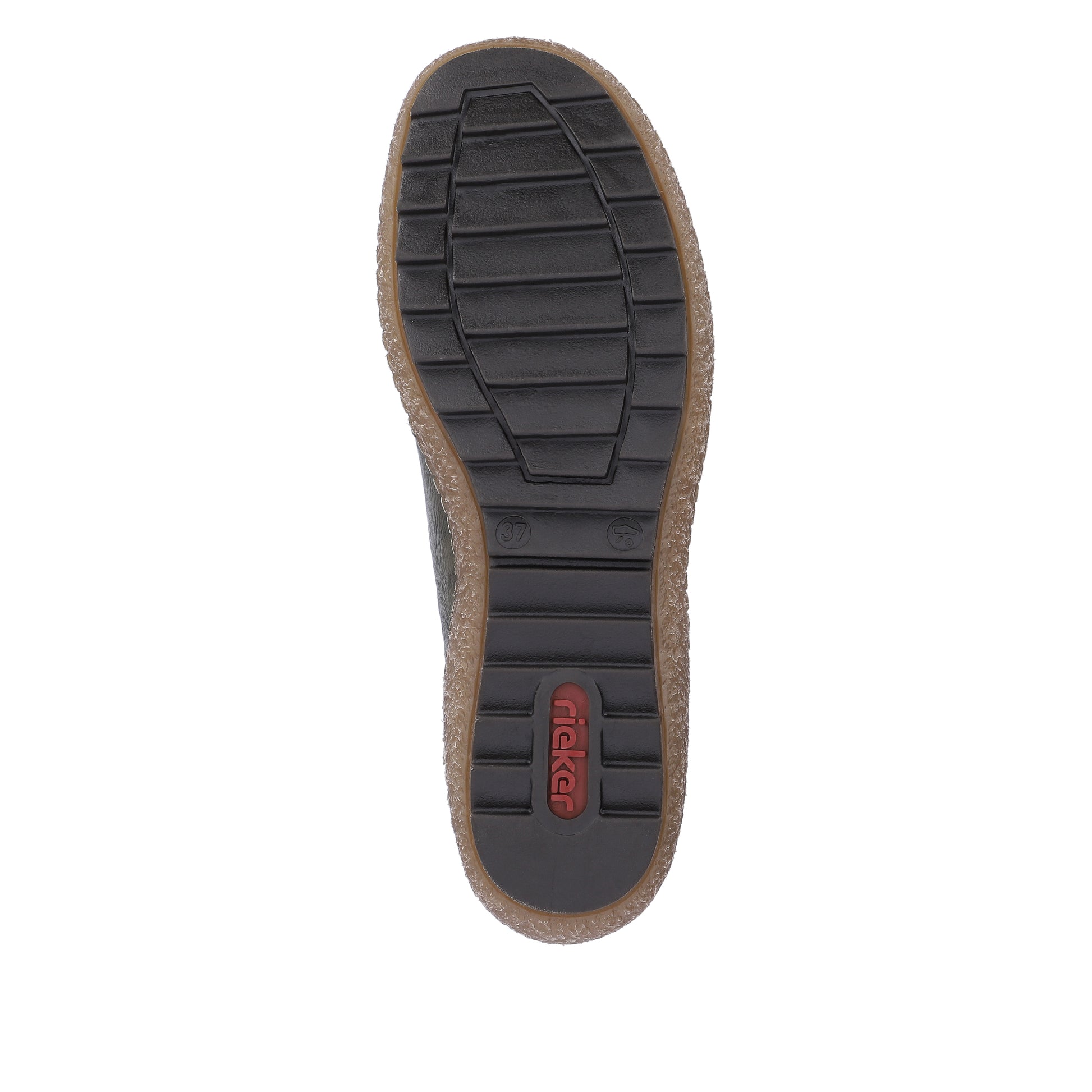Green Zip Shoes for Women | Rieker L7571-54