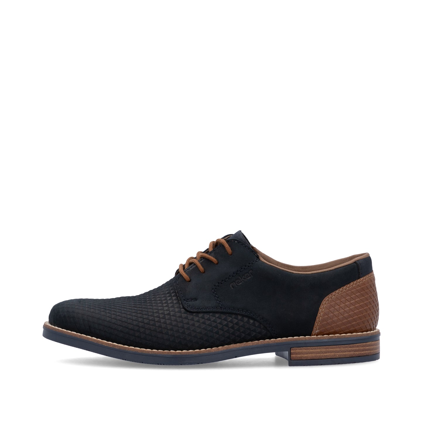 Rieker Men's Lace-up Shoe - Blue | 13509-14