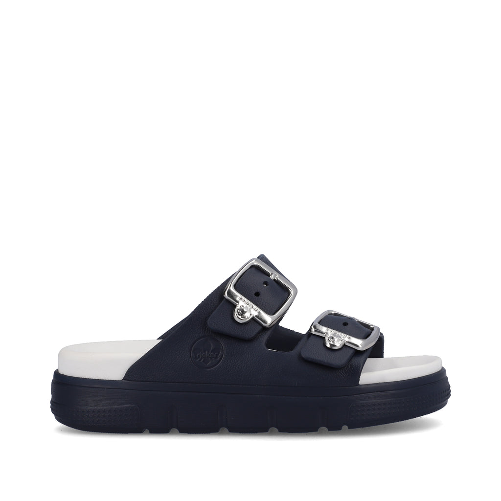 Blue Buckle Sandals for Women | Rieker P2180-14