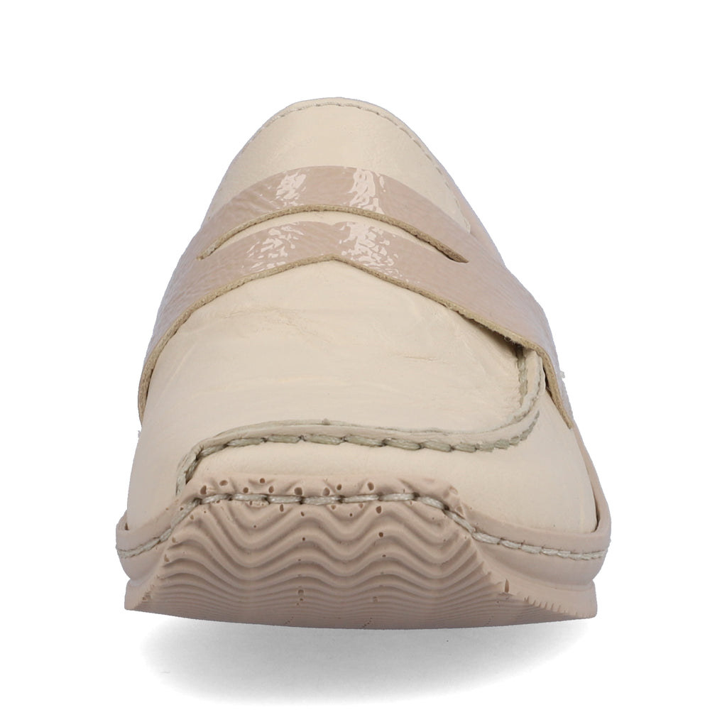 Beige Slip-On Shoes for Women | Rieker L1752-60