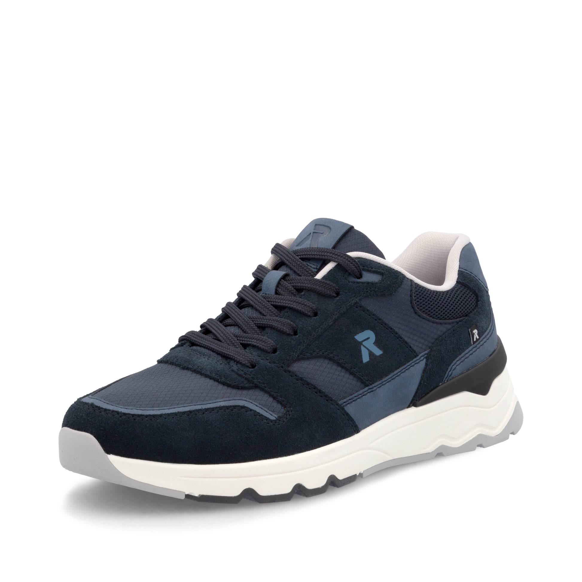 Blue Elasticated Shoes for Men | Rieker U0905-14