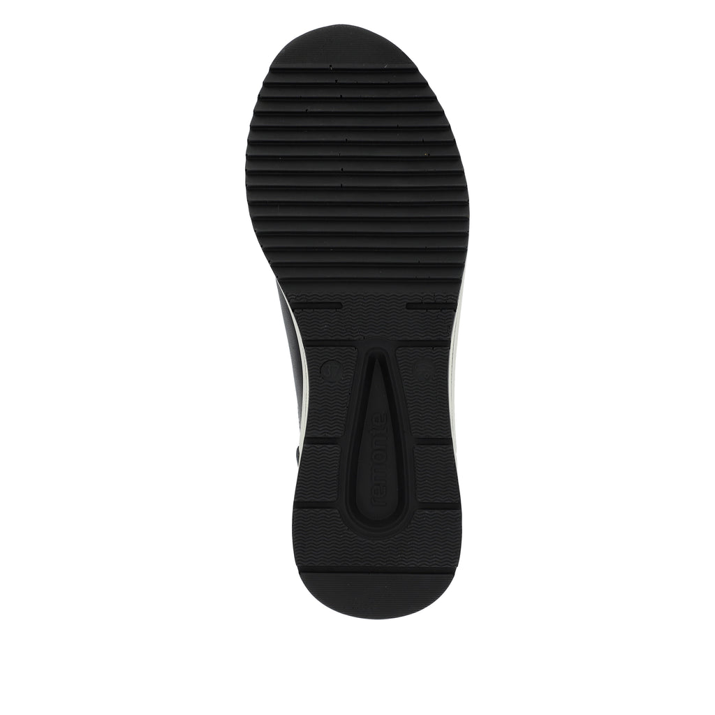 Black Zip Shoes for Women | Remonte D0T03-01