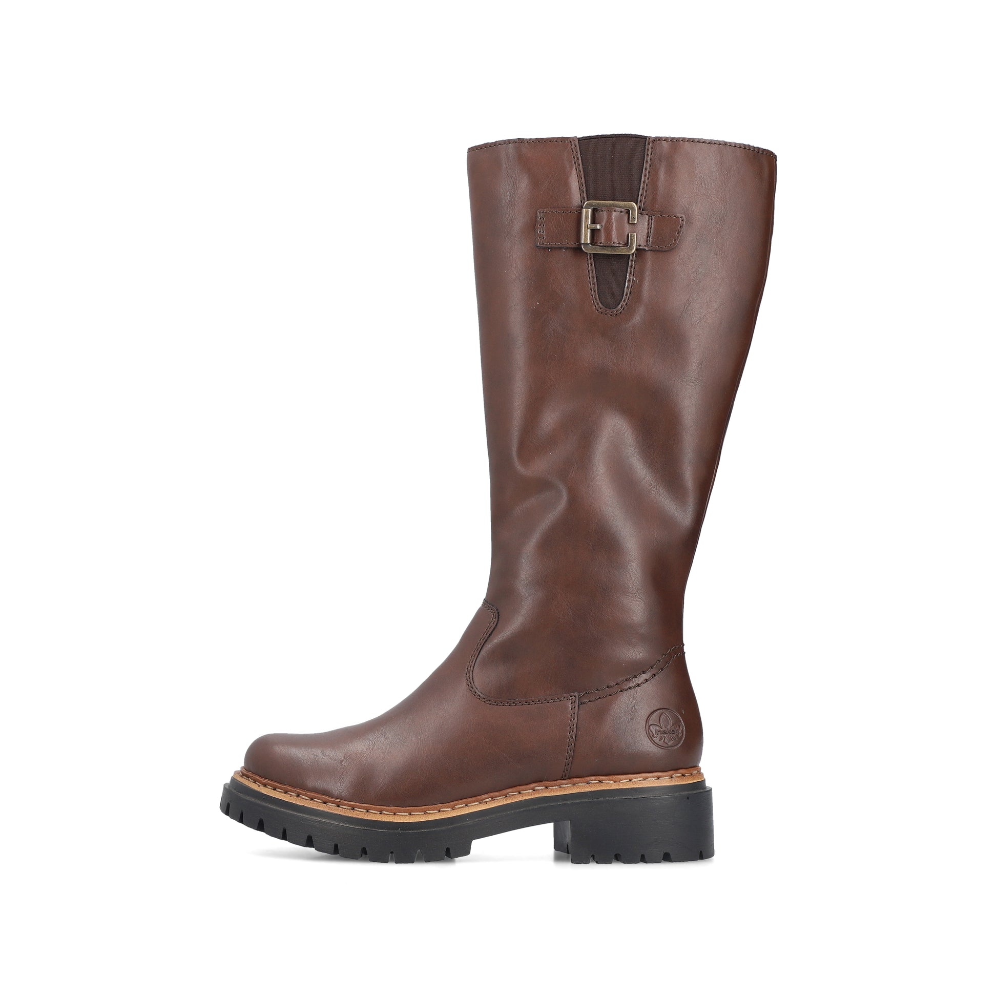 Brown Zip Boots for Women | Rieker 72694-25