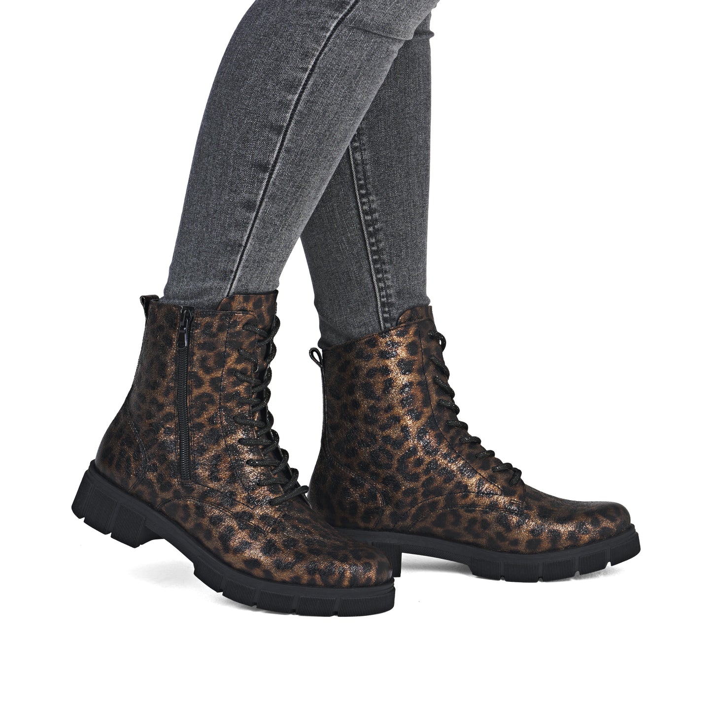 remonte Woman's Boots - Metallic | D2S72-90