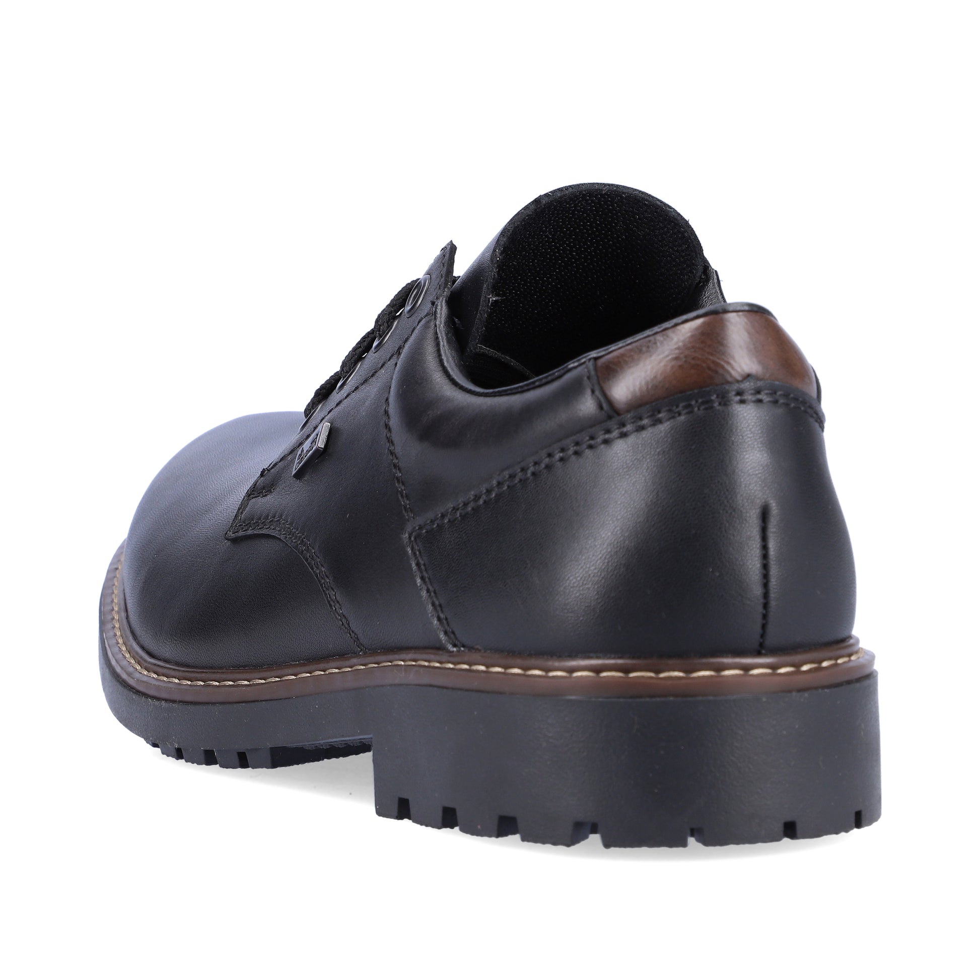 Black Elasticated Shoes for Men | Rieker F4611-00