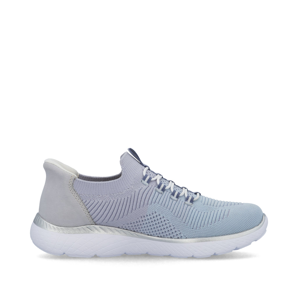 Blue Elasticated Shoes for Women | Rieker M5066-30