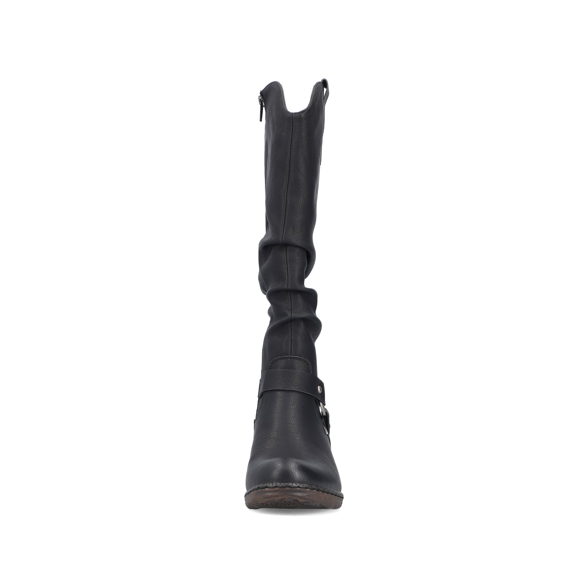 Black Zip Boots for Women | Rieker 93670-00