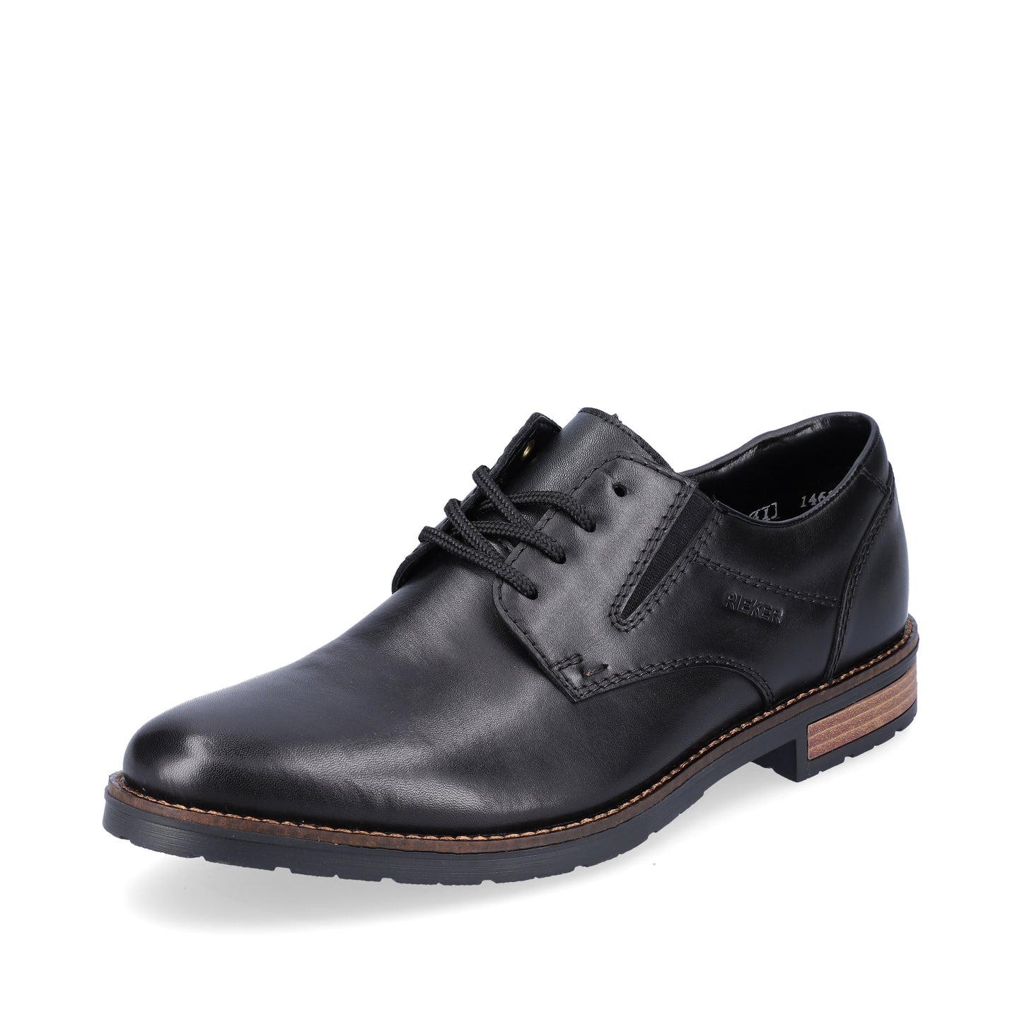 Rieker Men's Lace-up Shoe - Black | 14621-00