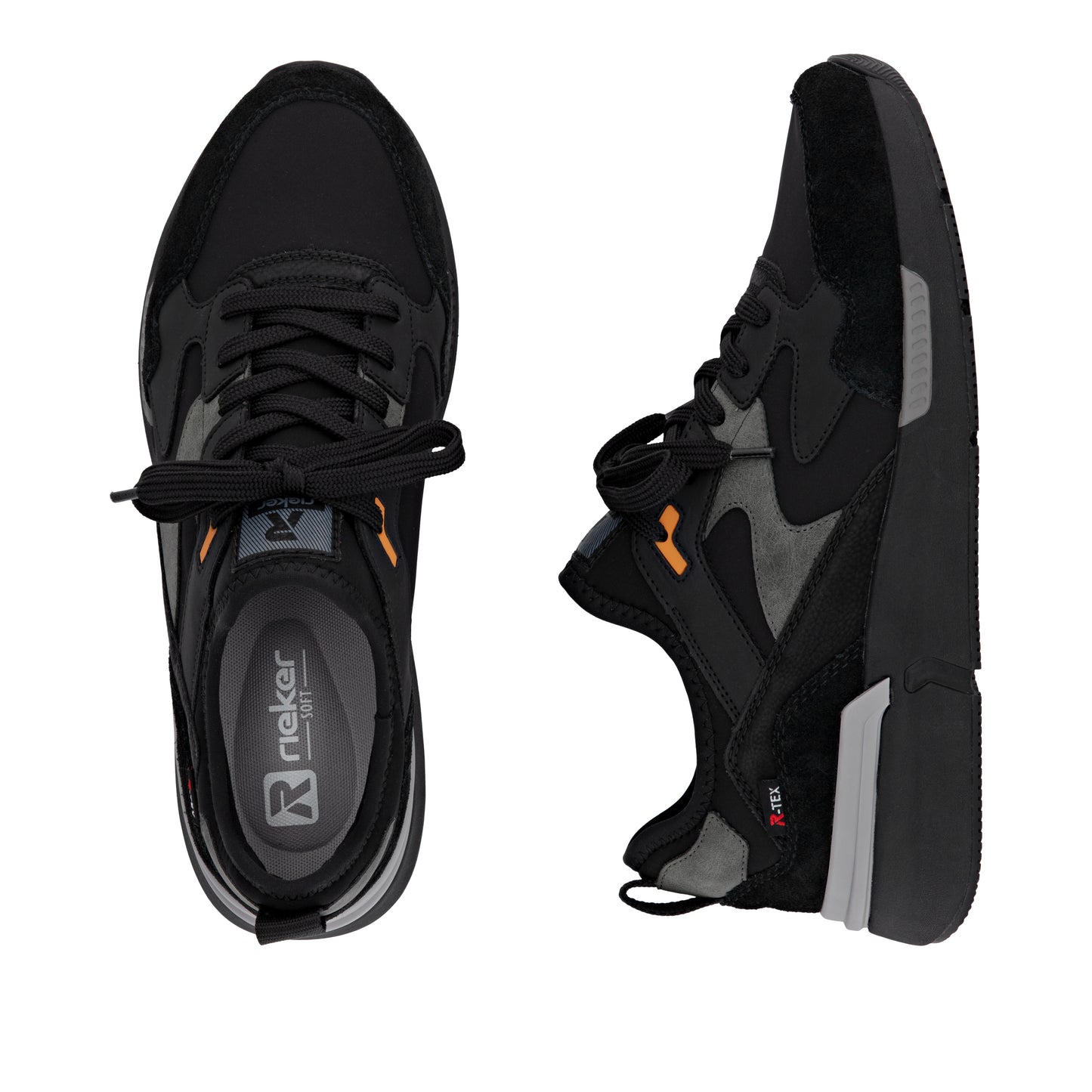 Rieker Sport Men's Trainer - Black | U1403-01